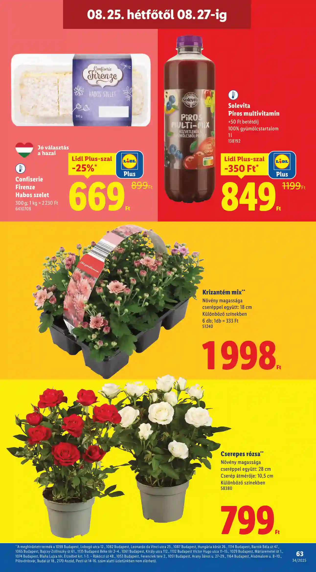 Lidl akciós újság 34. hét (Érvényes 08.21-től) (60 oldal)