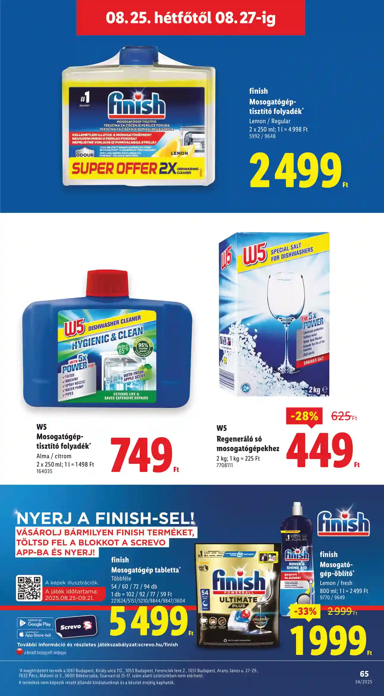 Lidl akciós újság 34. hét (Érvényes 08.21-től) (62 oldal)