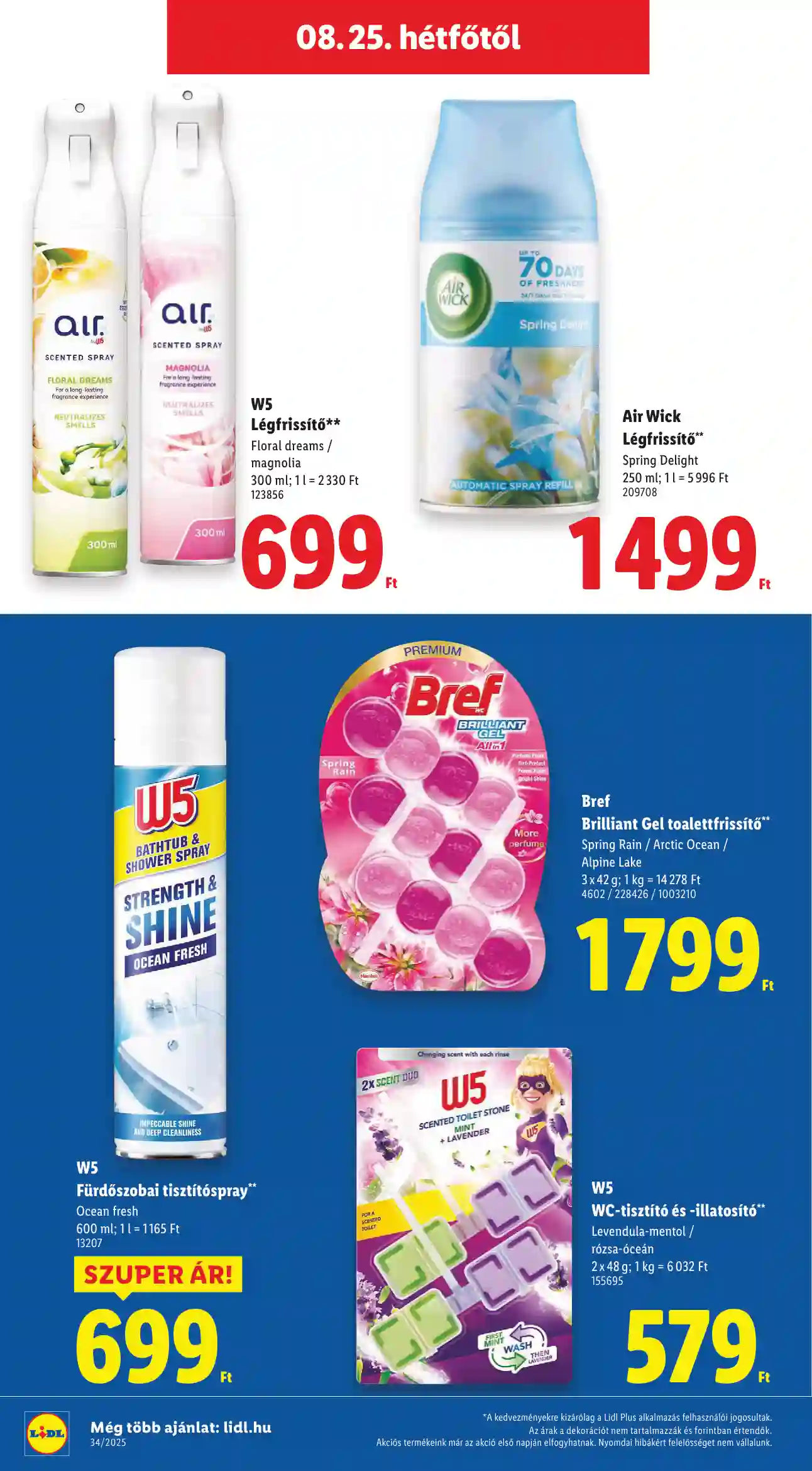 Lidl akciós újság 34. hét (Érvényes 08.21-től) (65 oldal)