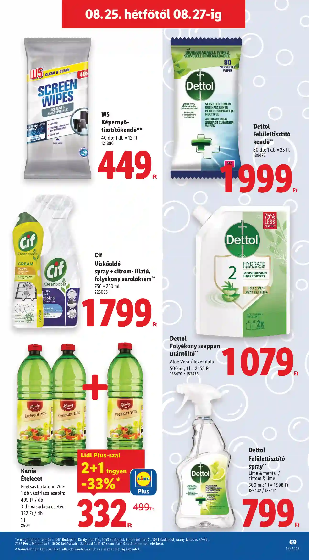 Lidl akciós újság 34. hét (Érvényes 08.21-től) (66 oldal)