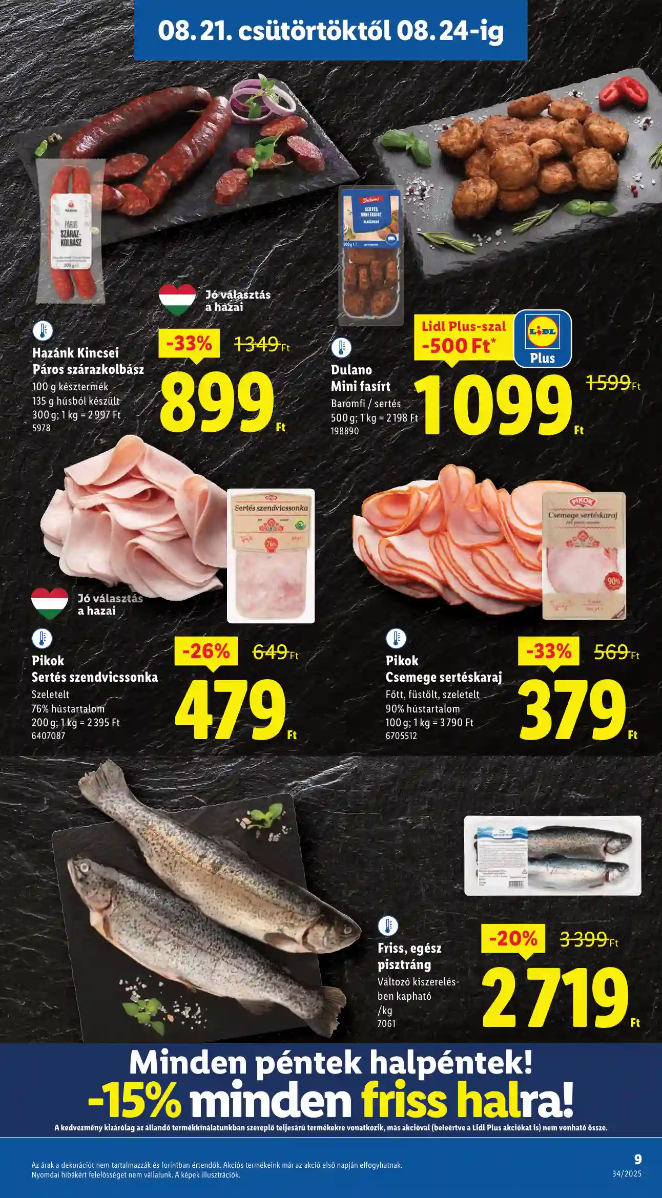 Lidl akciós újság 34. hét (Érvényes 08.21-től) (69 oldal)