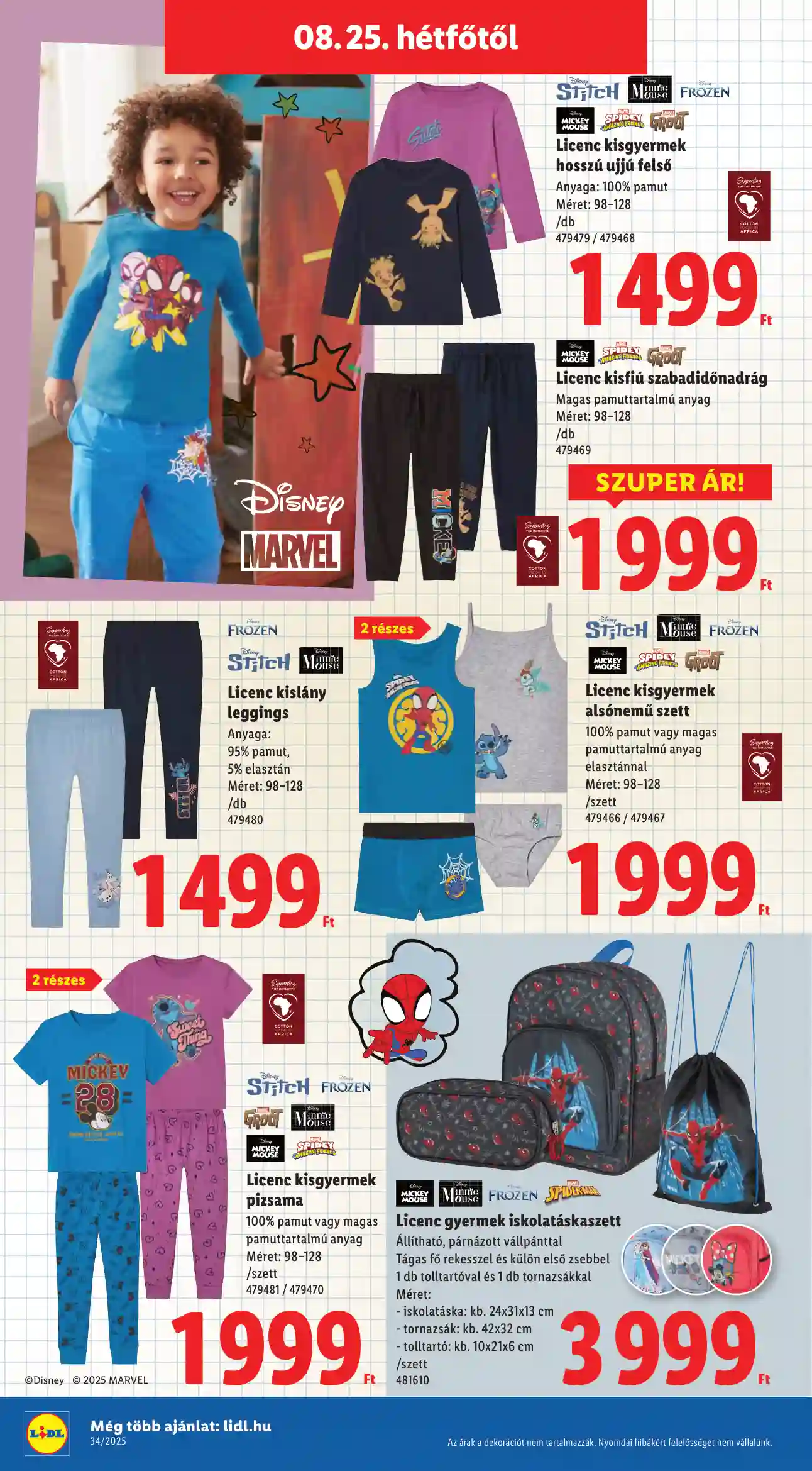 Lidl akciós újság 34. hét (Érvényes 08.21-től) (8 oldal)