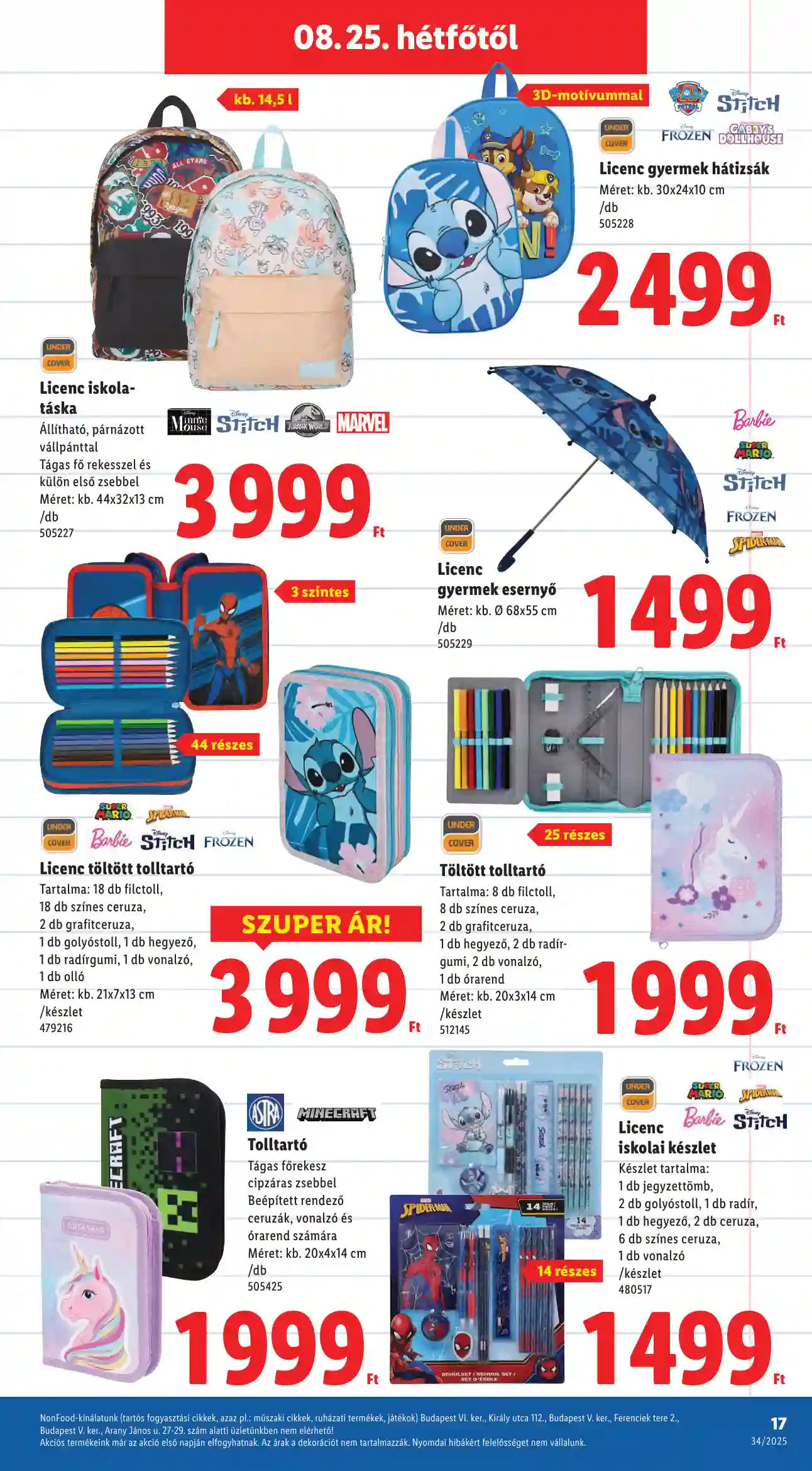 Lidl akciós újság 34. hét (Érvényes 08.21-től) (9 oldal)