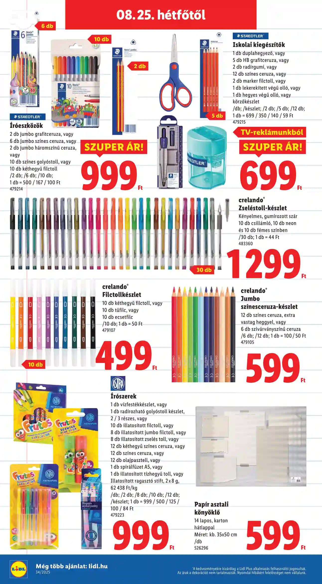 Lidl akciós újság 34. hét (Érvényes 08.21-től) (10 oldal)