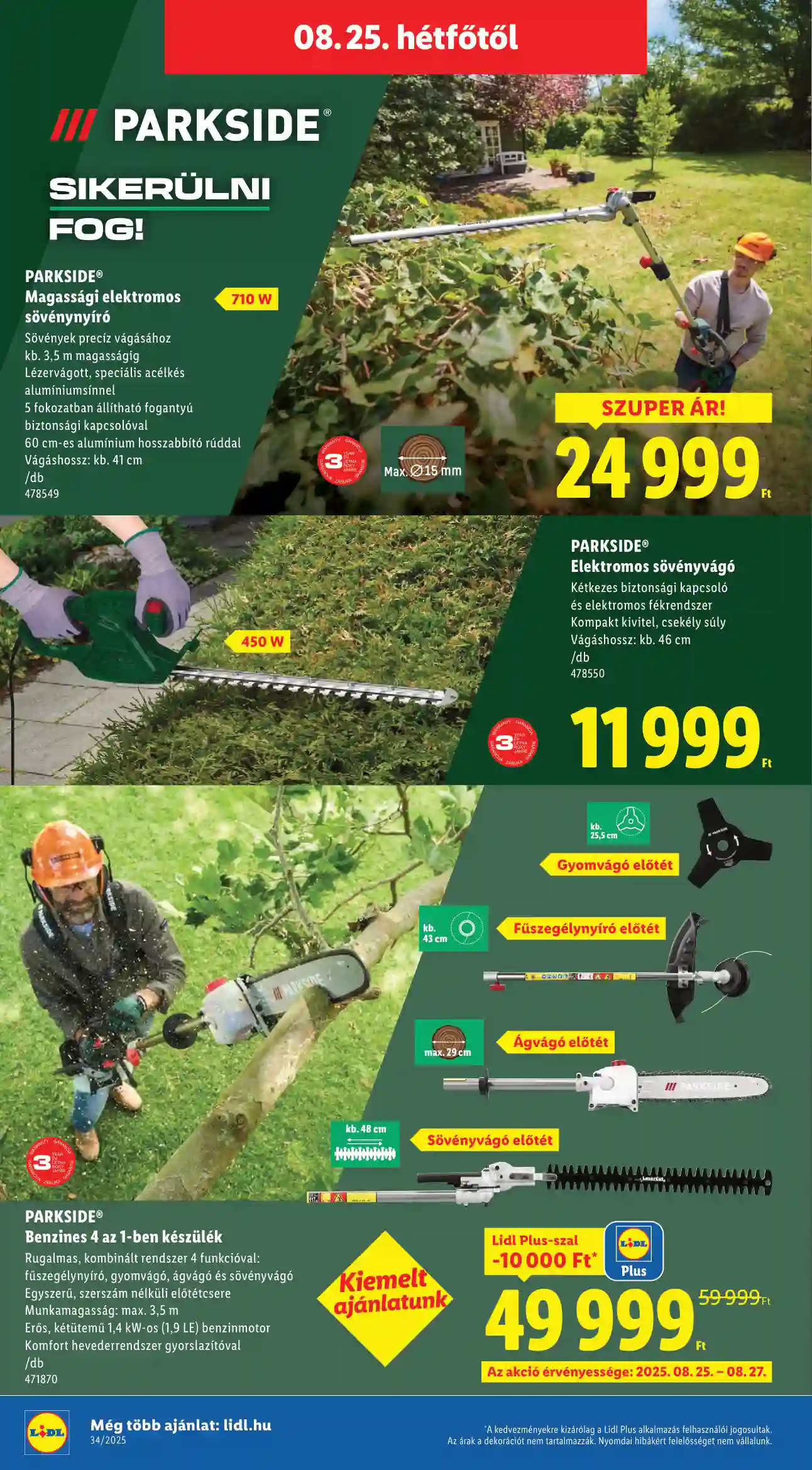 Lidl akciós újság 34. hét (Érvényes 08.21-től) (15 oldal)