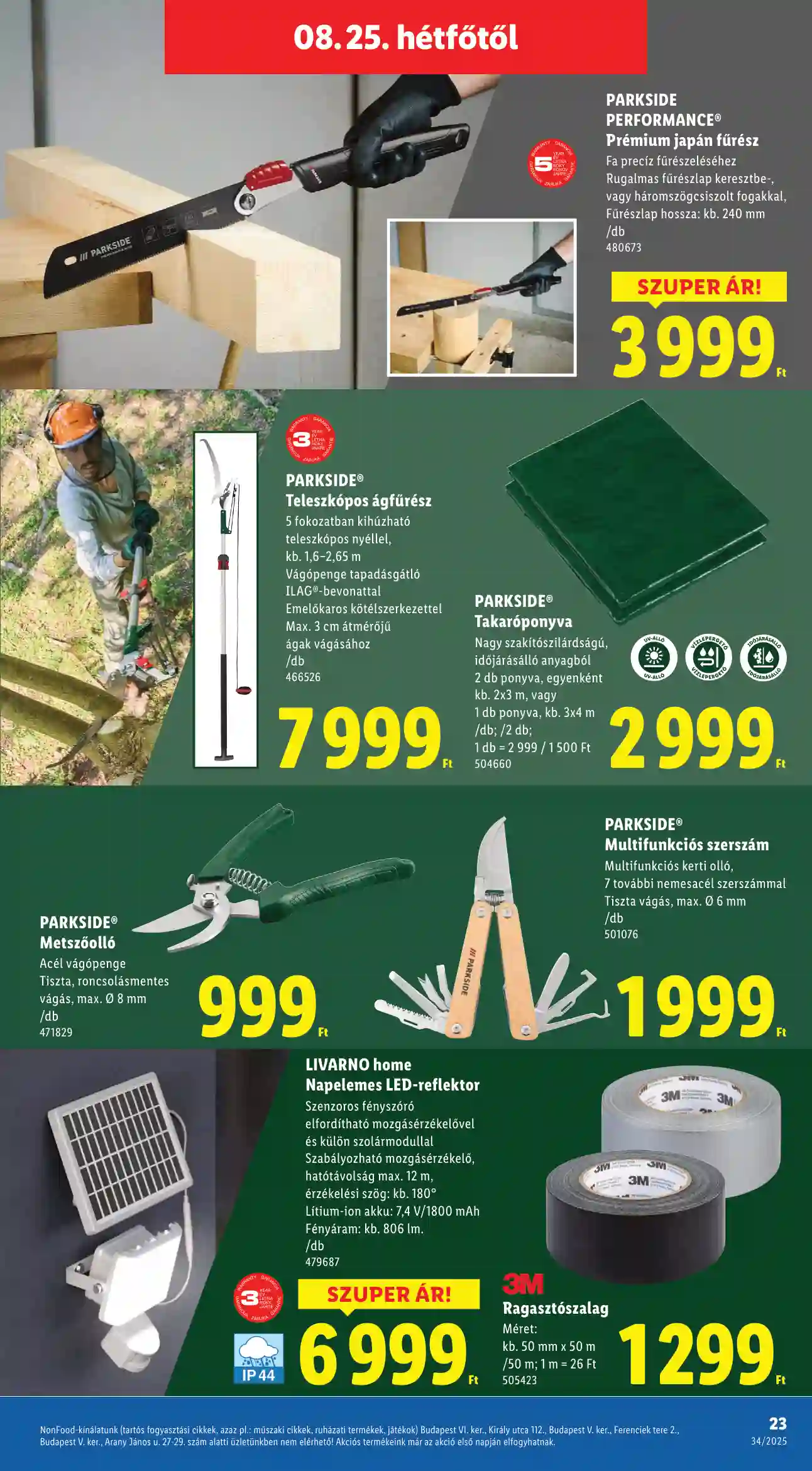 Lidl akciós újság 34. hét (Érvényes 08.21-től) (16 oldal)