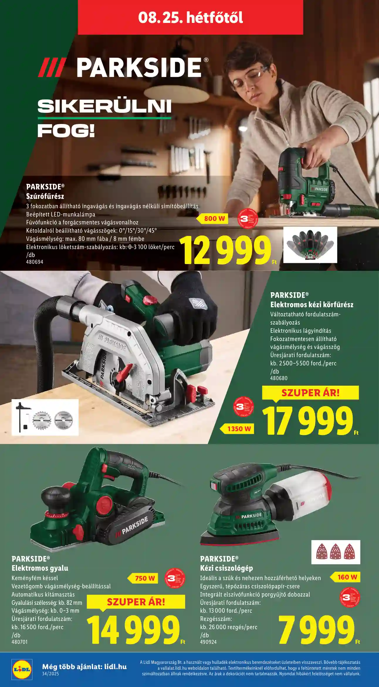Lidl akciós újság 34. hét (Érvényes 08.21-től) (17 oldal)