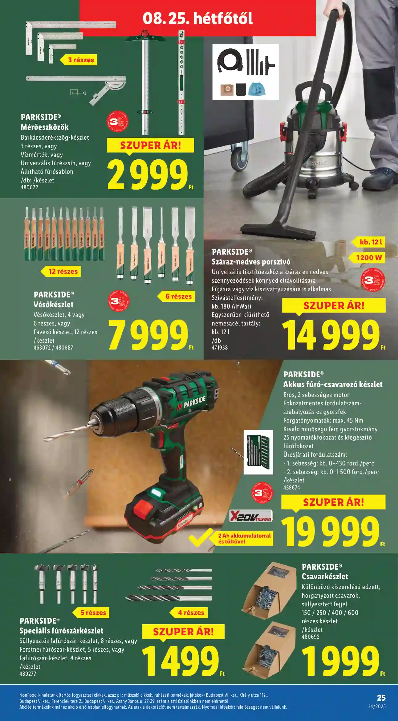 Lidl akciós újság 34. hét (Érvényes 08.21-től) (18 oldal)