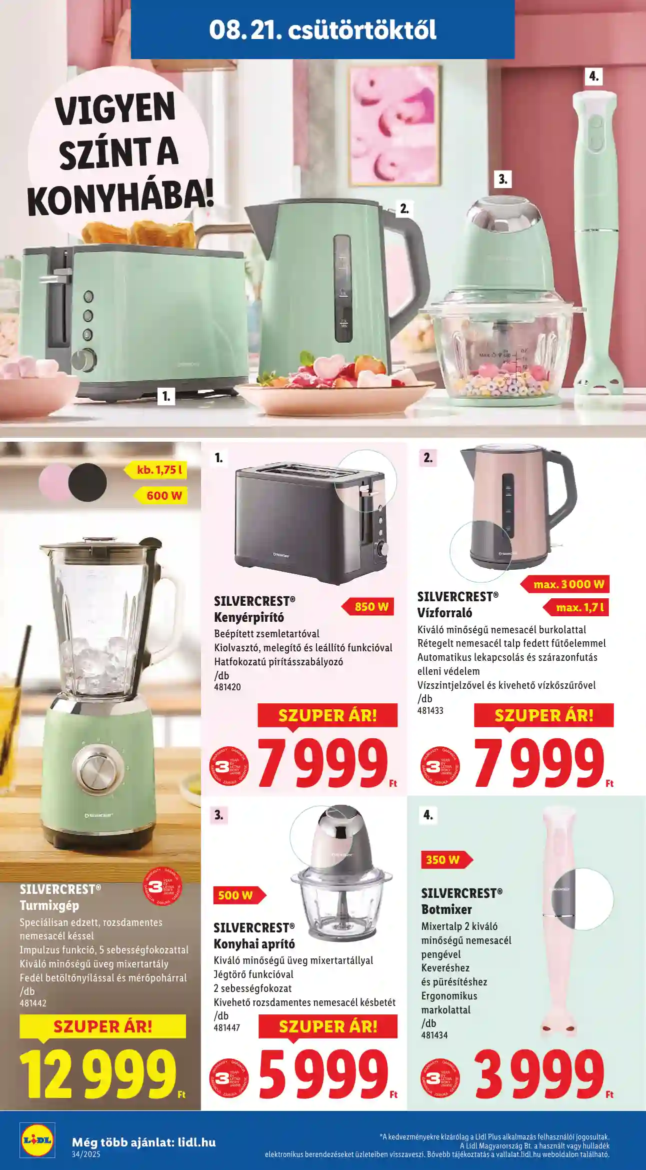 Lidl akciós újság 34. hét (Érvényes 08.21-től) (23 oldal)