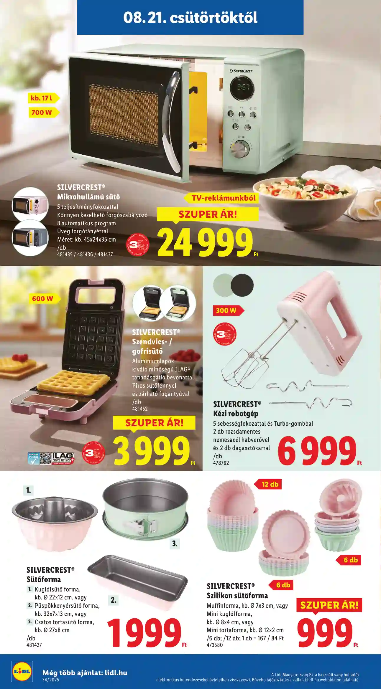 Lidl akciós újság 34. hét (Érvényes 08.21-től) (25 oldal)