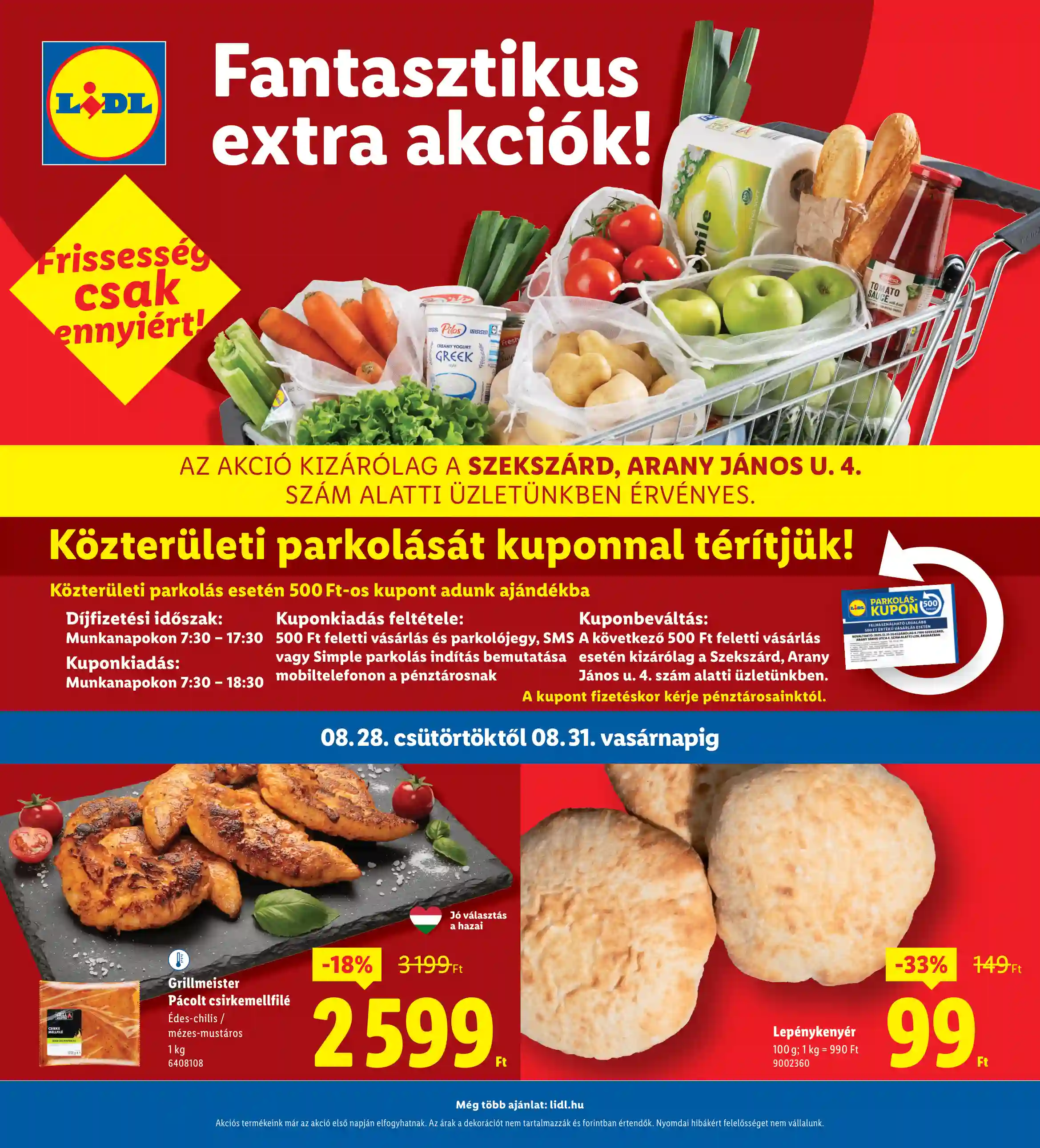 LIDL Regionális akciók – Szekszárd 35.hét