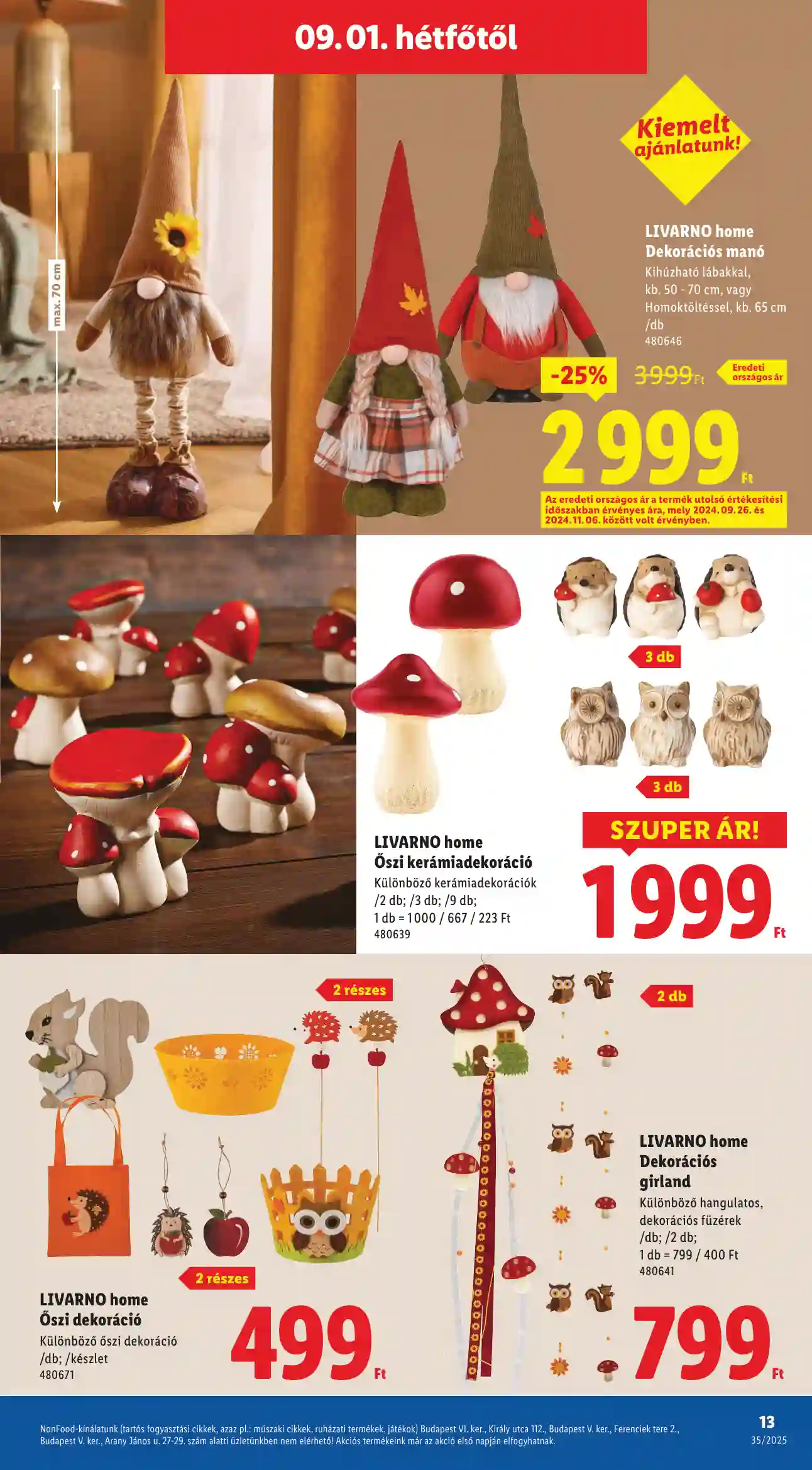 Lidl akciós újság 35. hét (Érvényes 08.28-től) (5 oldal)