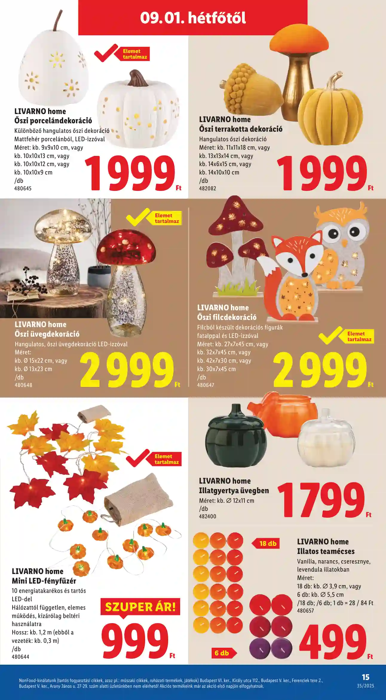 Lidl akciós újság 35. hét (Érvényes 08.28-től) (7 oldal)