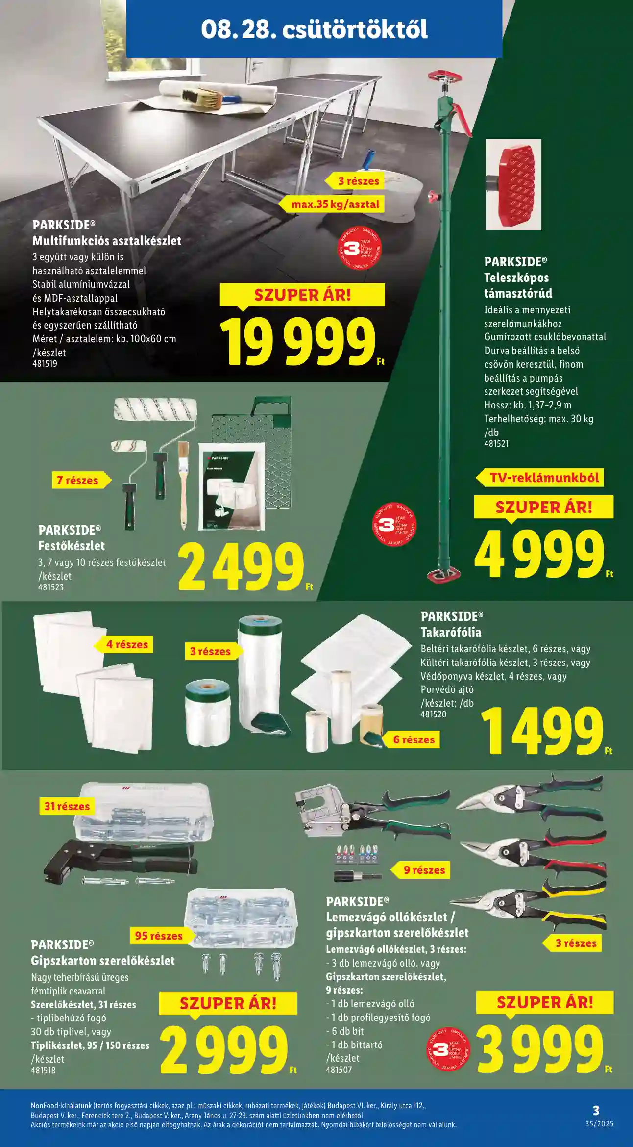 Lidl akciós újság 35. hét (Érvényes 08.28-től) (13 oldal)