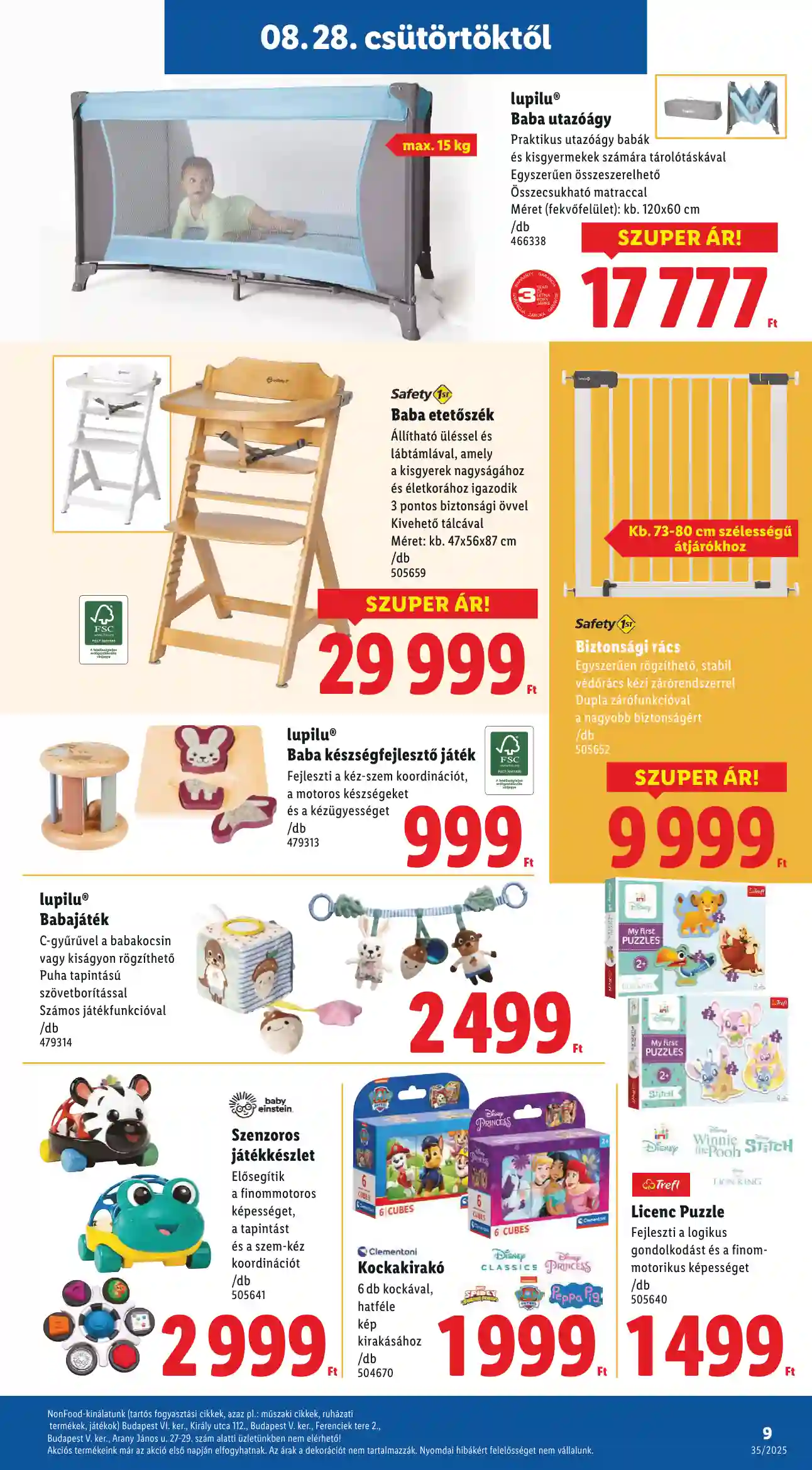 Lidl akciós újság 35. hét (Érvényes 08.28-től) (20 oldal)