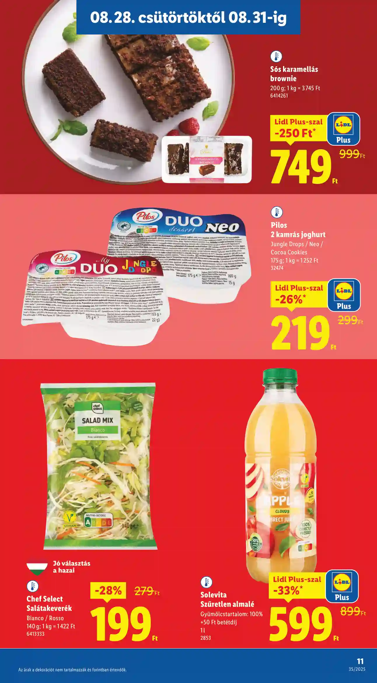Lidl akciós újság 35. hét (Érvényes 08.28-tól) (3 oldal)