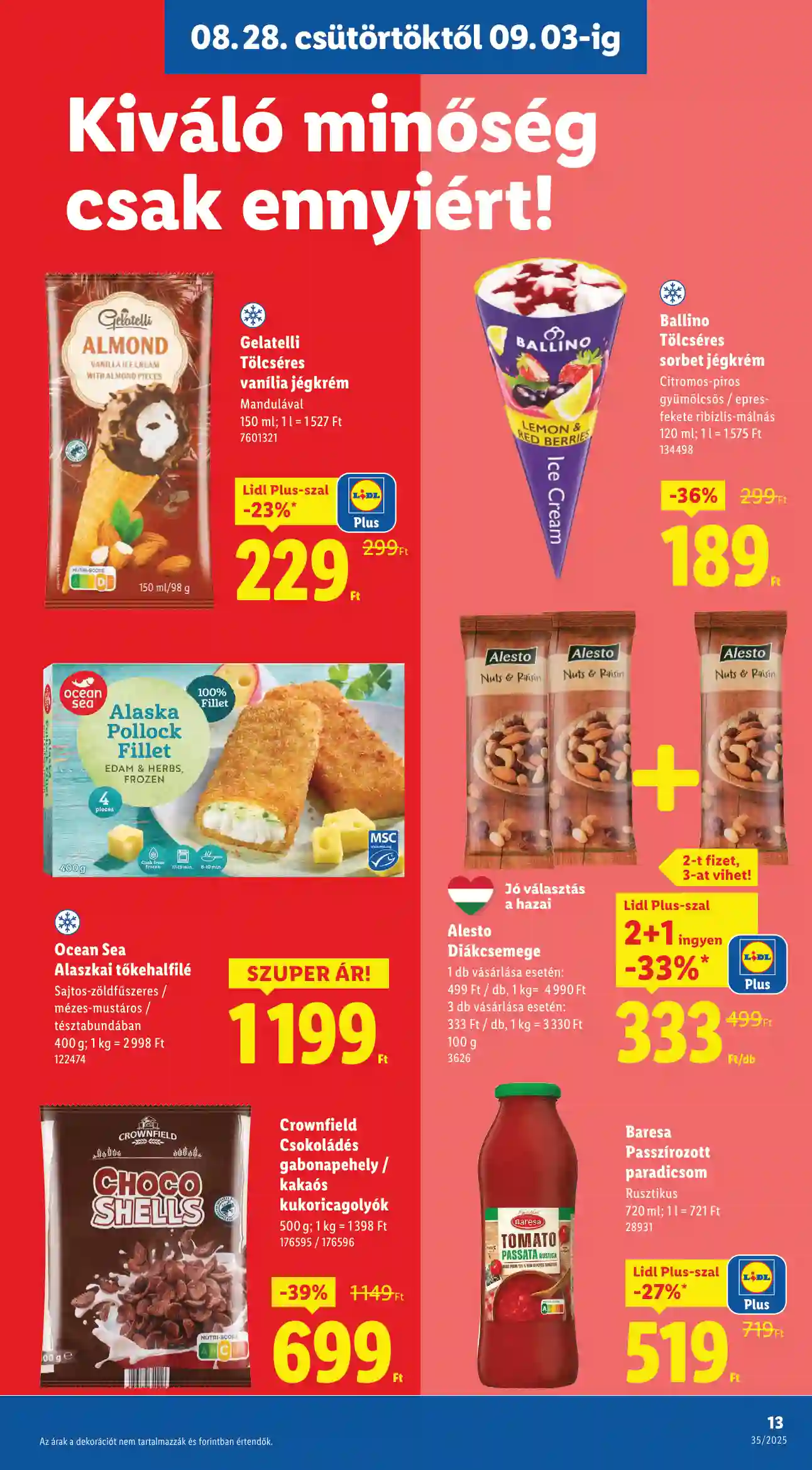 Lidl akciós újság 35. hét (Érvényes 08.28-tól) (5 oldal)