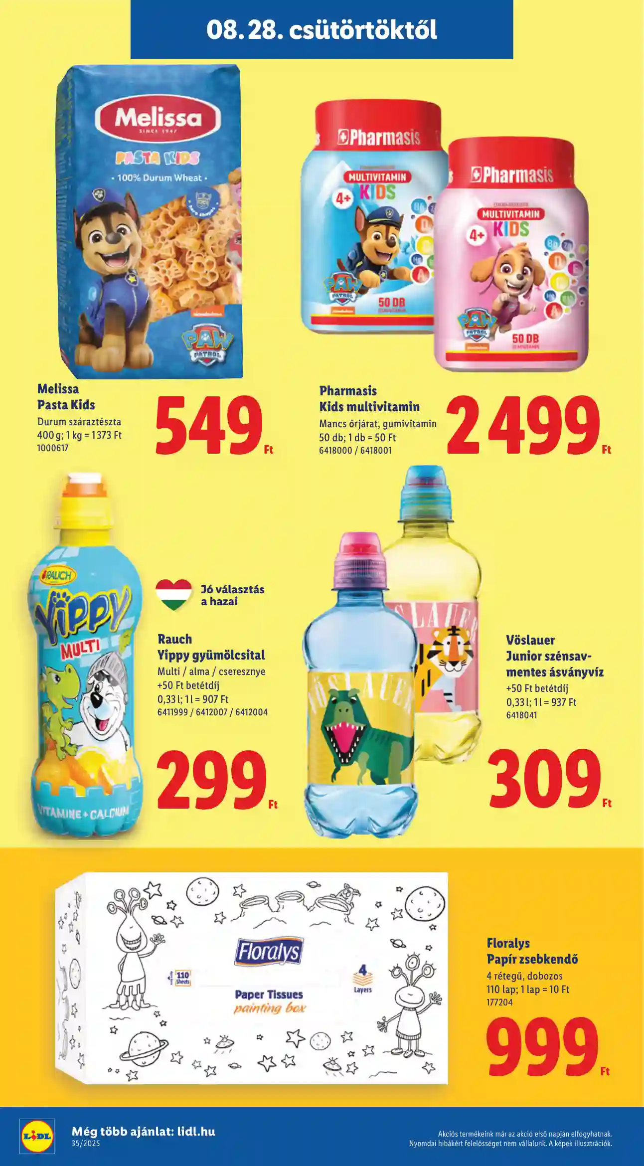 Lidl akciós újság 35. hét (Érvényes 08.28-tól) (15 oldal)