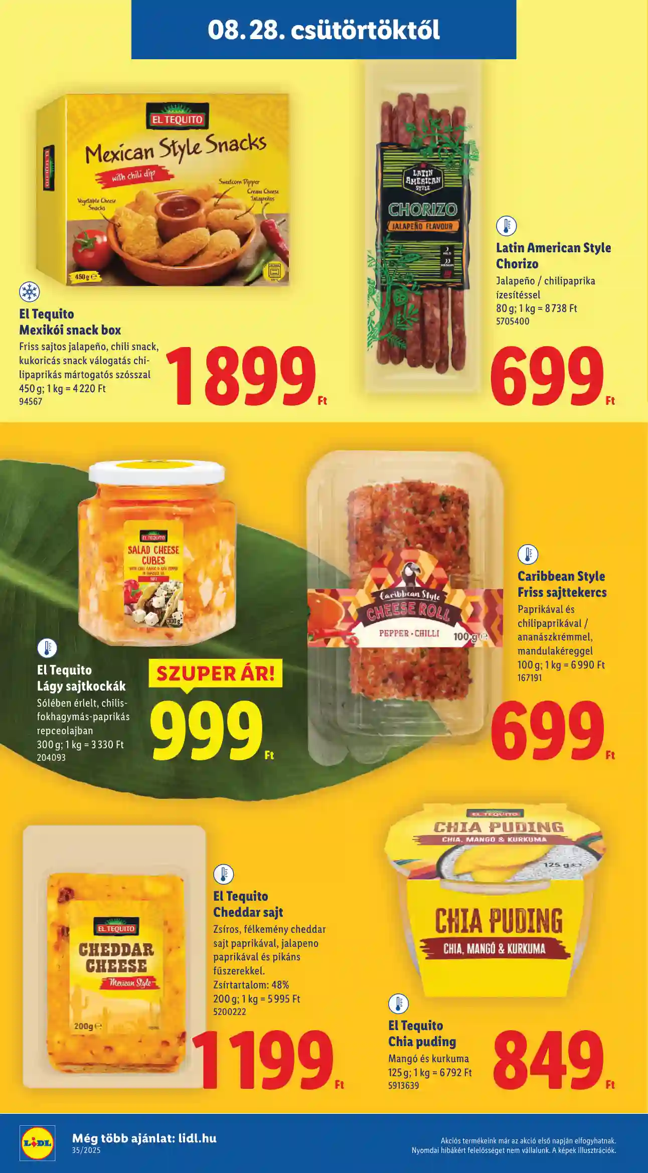 Lidl akciós újság 35. hét (Érvényes 08.28-tól) (19 oldal)