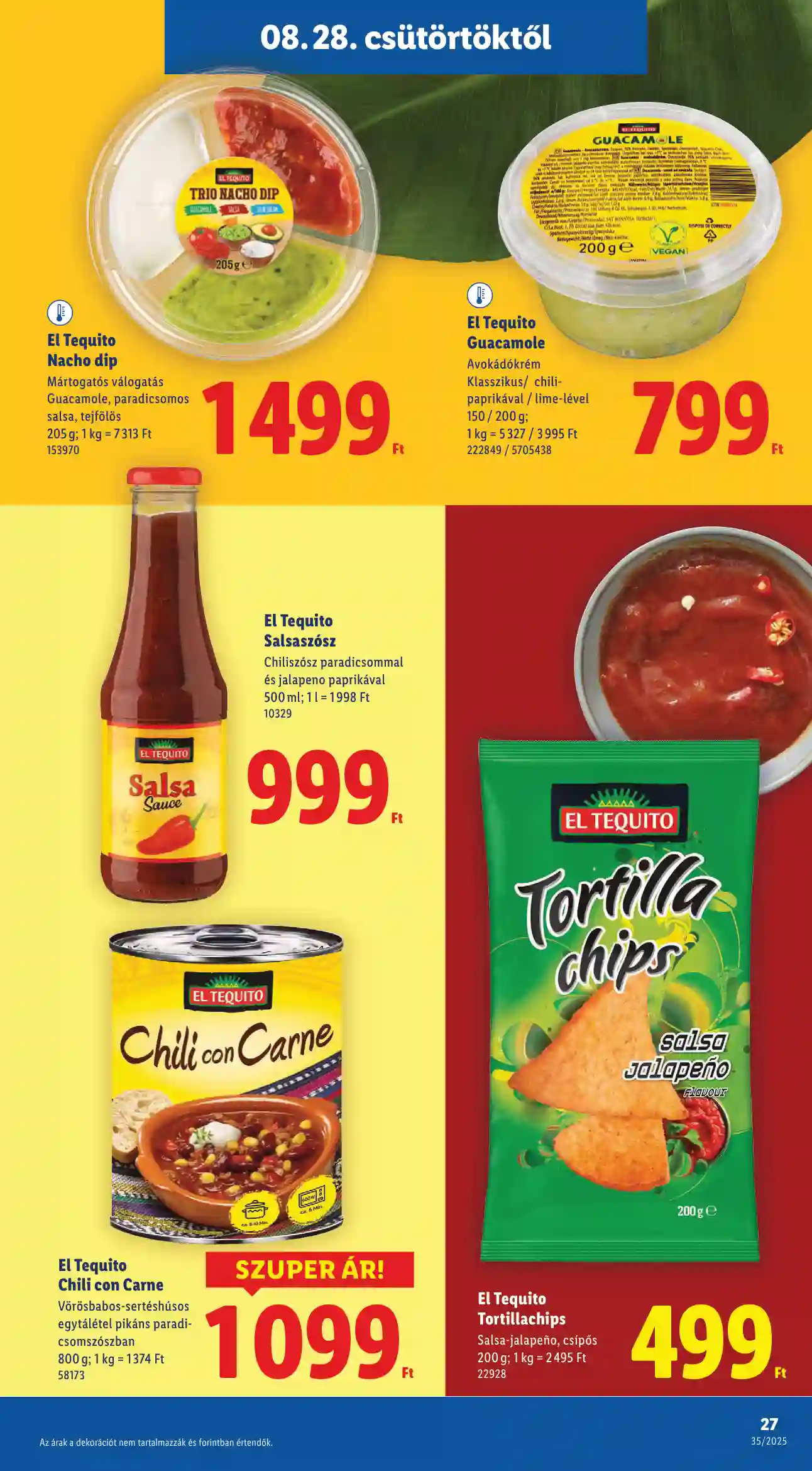 Lidl akciós újság 35. hét (Érvényes 08.28-tól) (20 oldal)