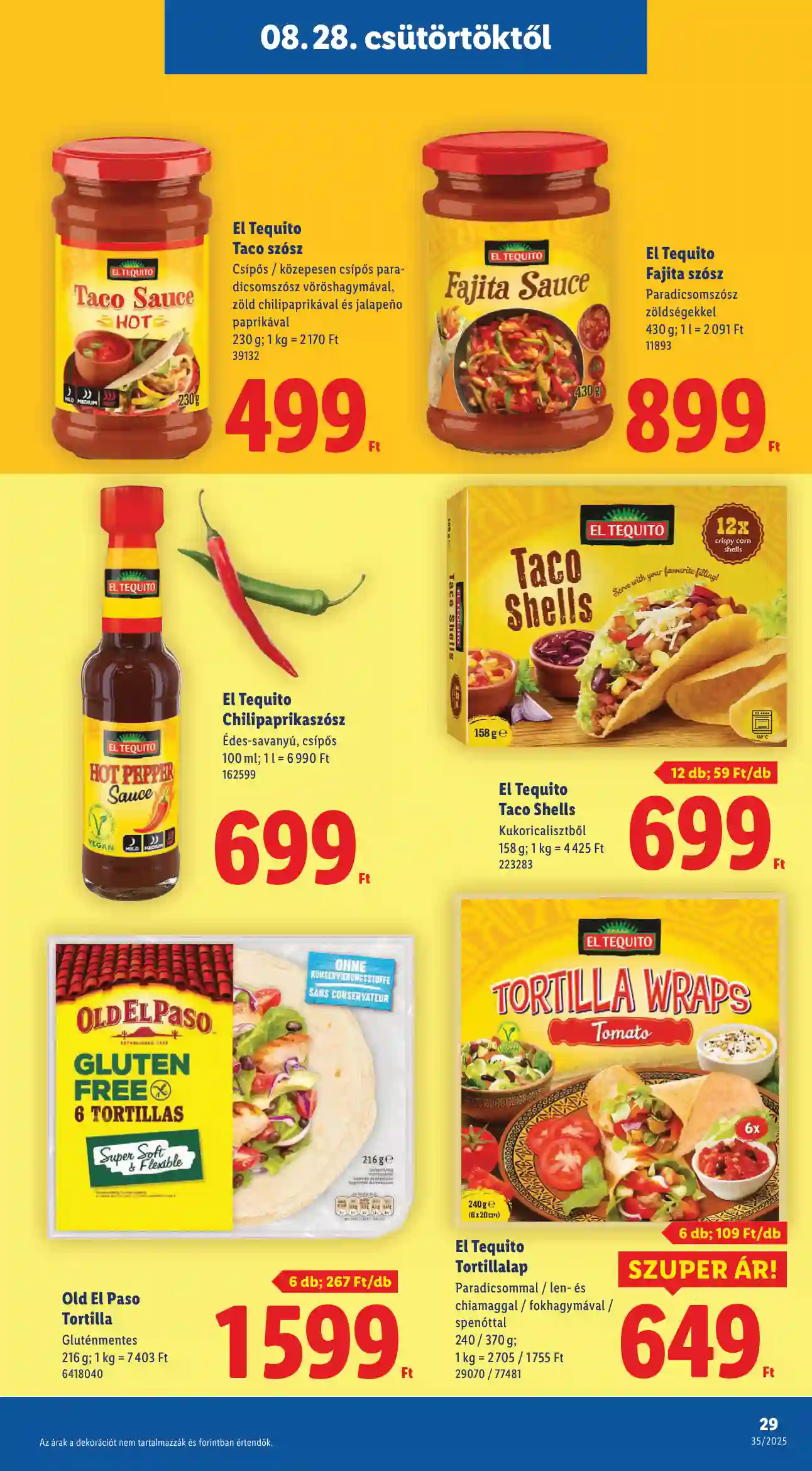 Lidl akciós újság 35. hét (Érvényes 08.28-tól) (22 oldal)