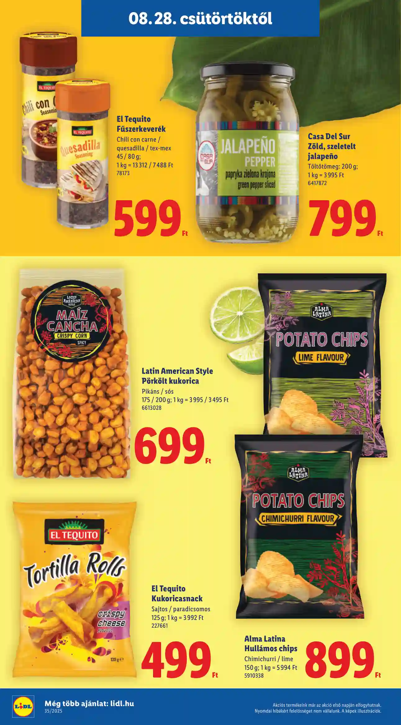 Lidl akciós újság 35. hét (Érvényes 08.28-tól) (23 oldal)