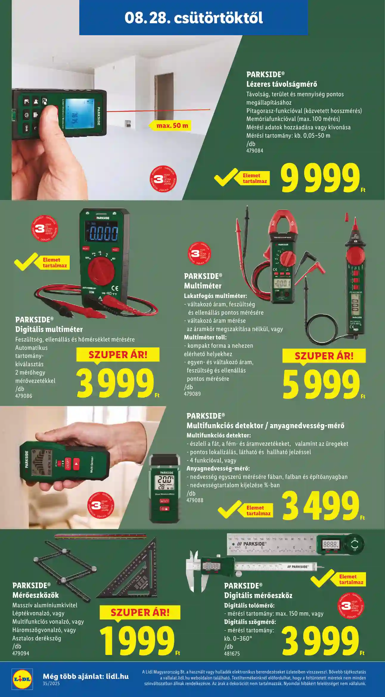 Lidl akciós újság 35. hét (Érvényes 08.28-tól) (30 oldal)