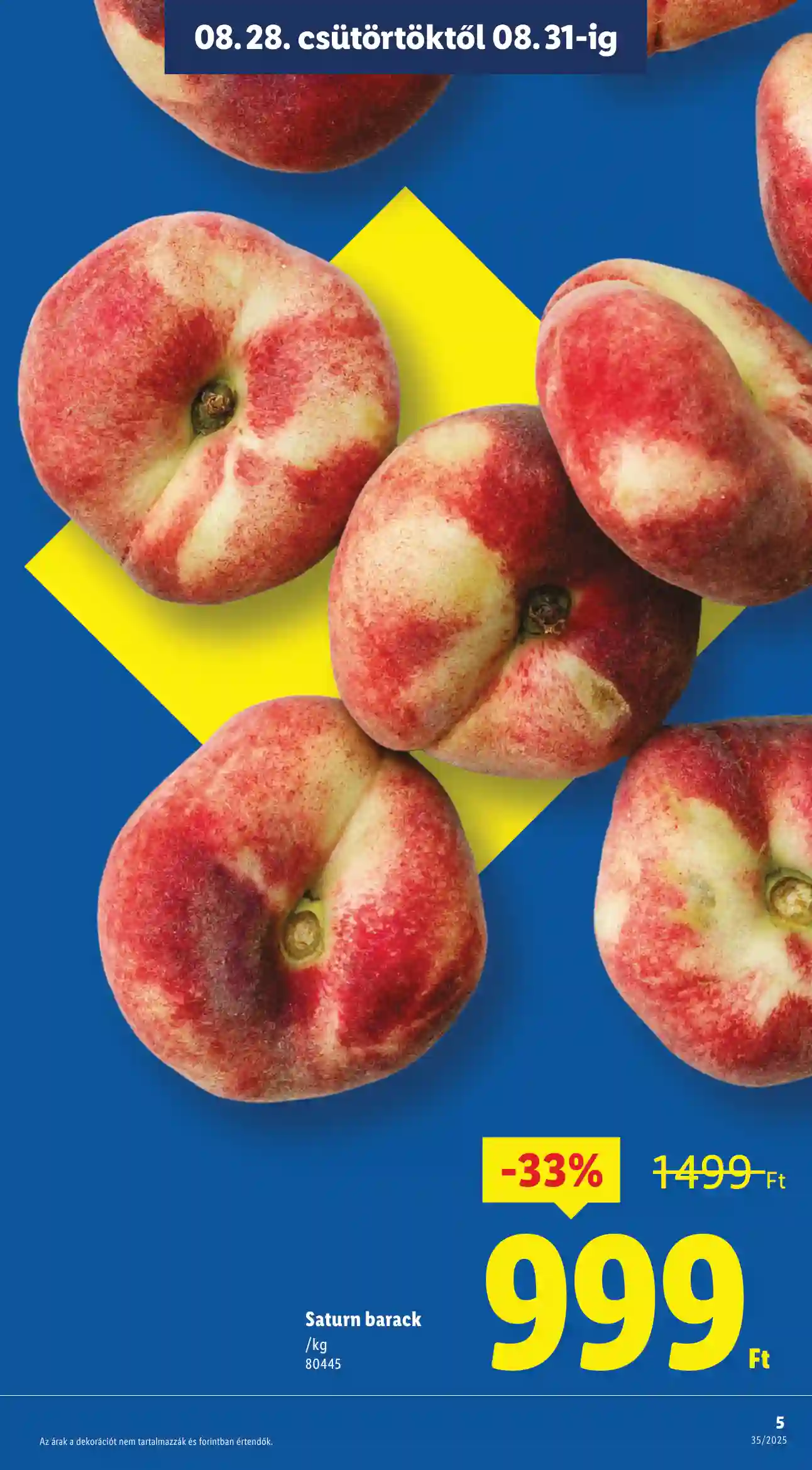 Lidl akciós újság 35. hét (Érvényes 08.28-tól) (35 oldal)