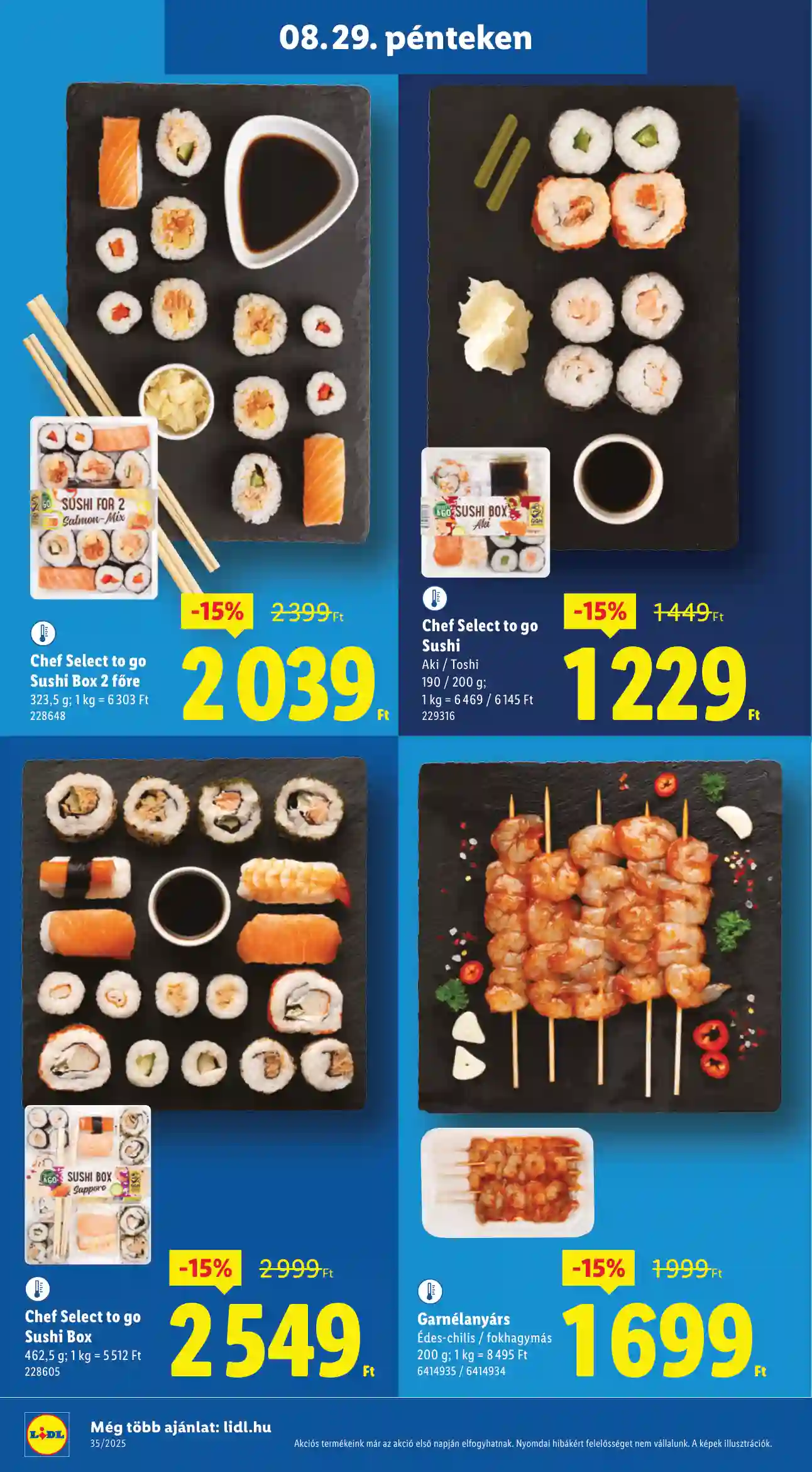Lidl akciós újság 35. hét (Érvényes 08.28-tól) (39 oldal)