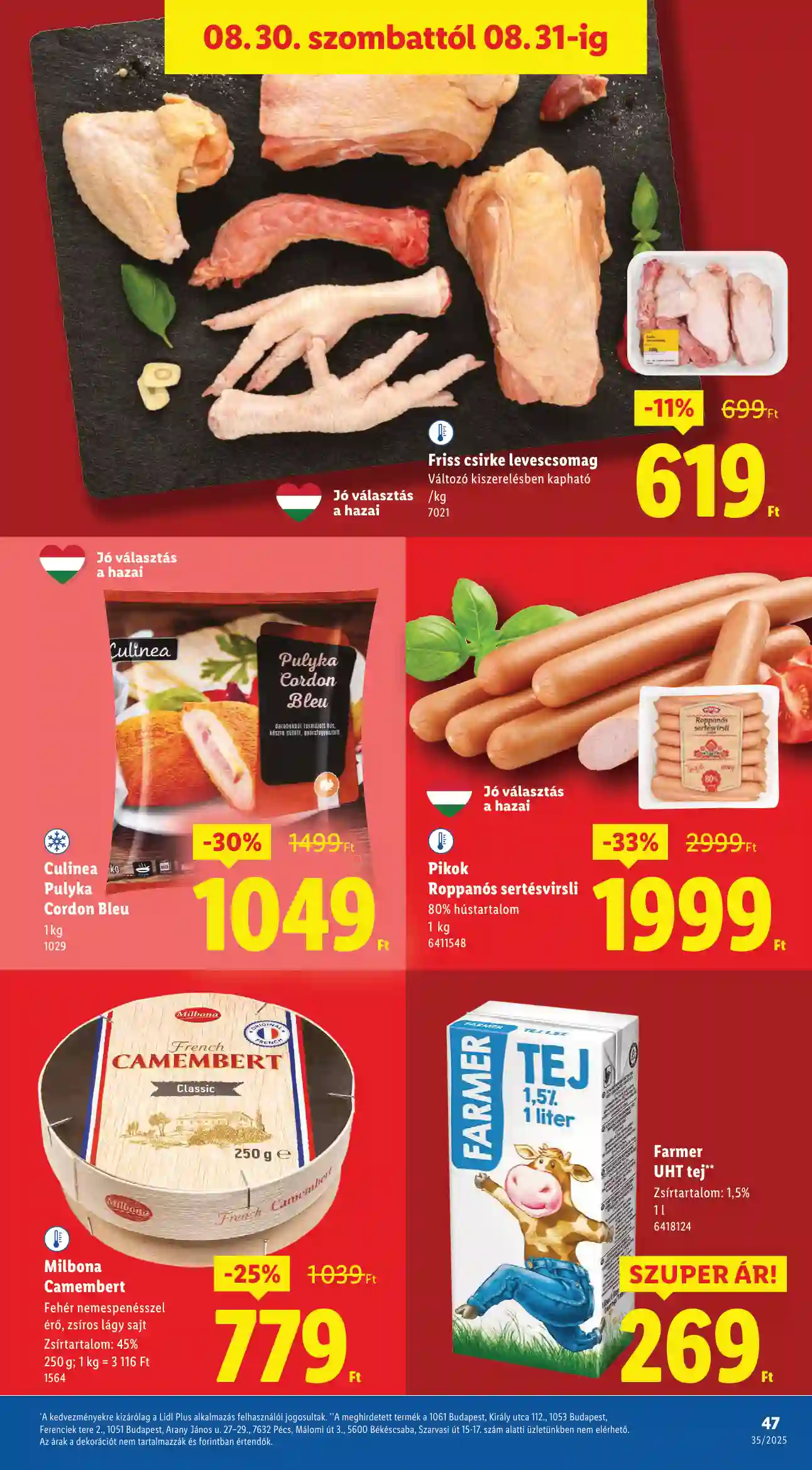 Lidl akciós újság 35. hét (Érvényes 08.28-tól) (42 oldal)