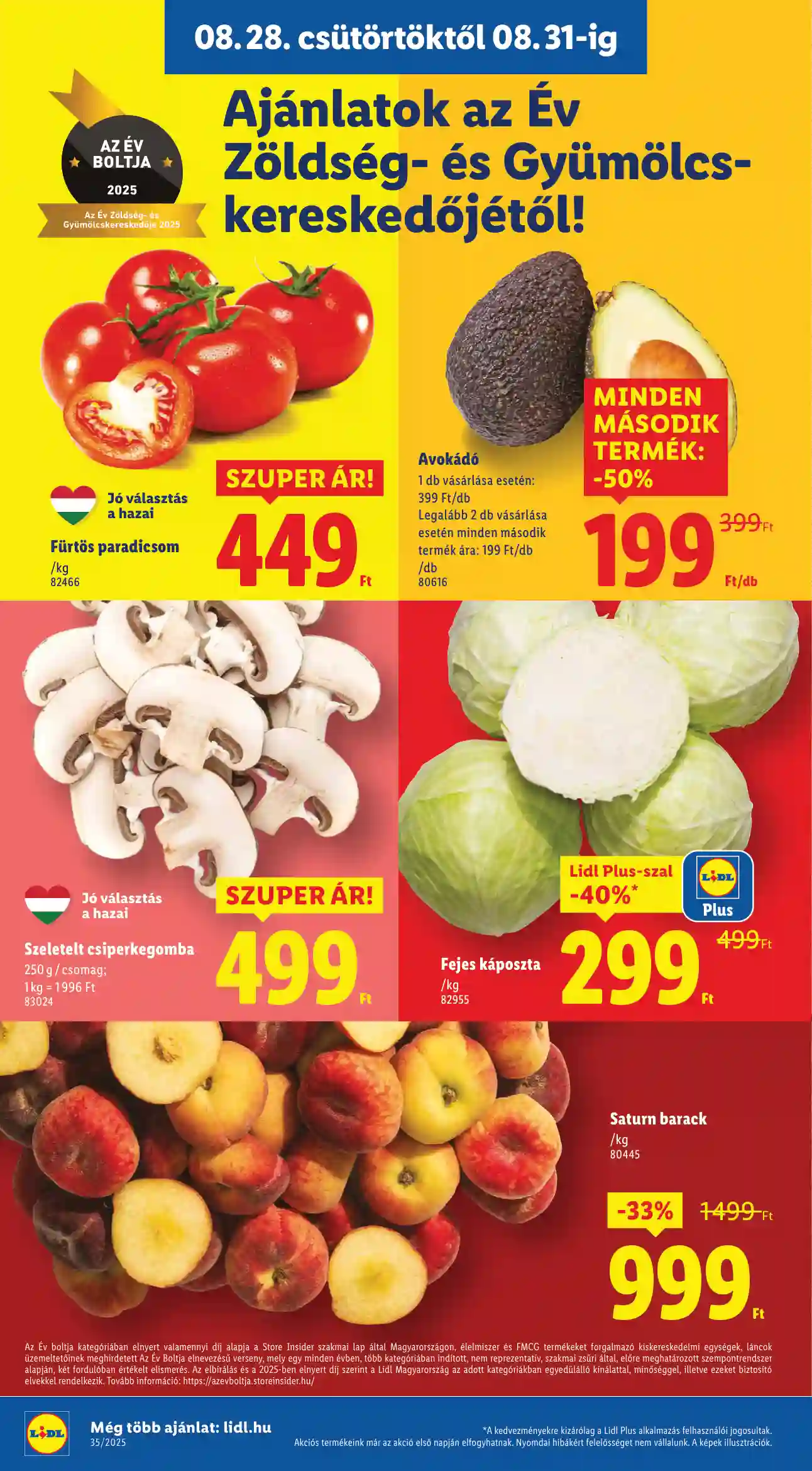 Lidl akciós újság 35. hét (Érvényes 08.28-tól) (46 oldal)