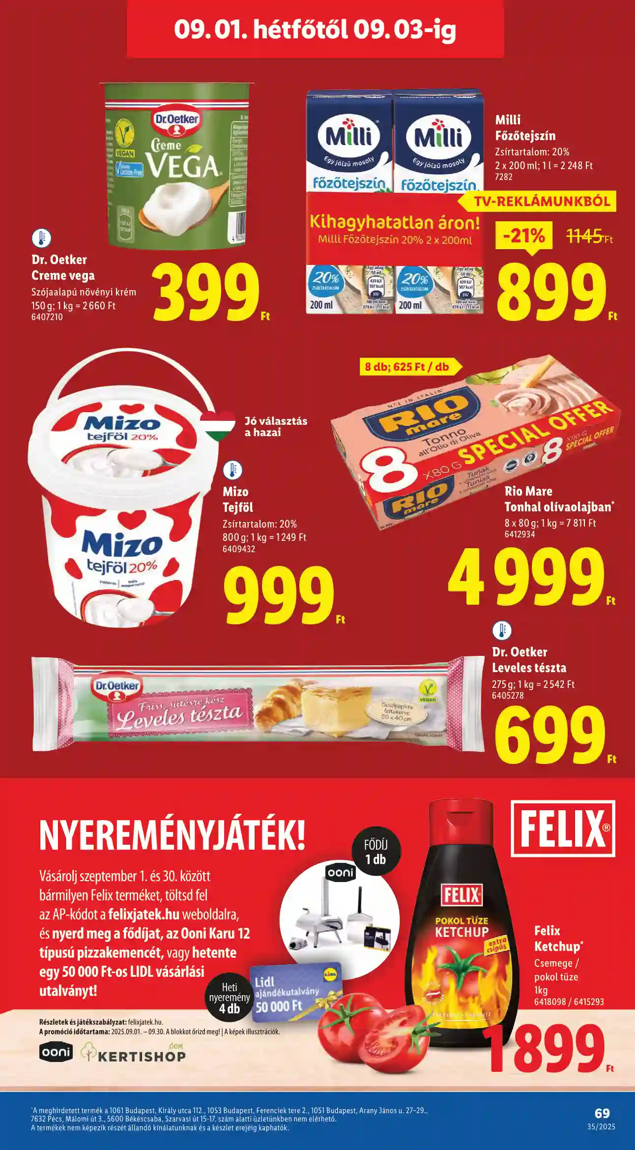 Lidl akciós újság 35. hét (Érvényes 08.28-tól) (66 oldal)