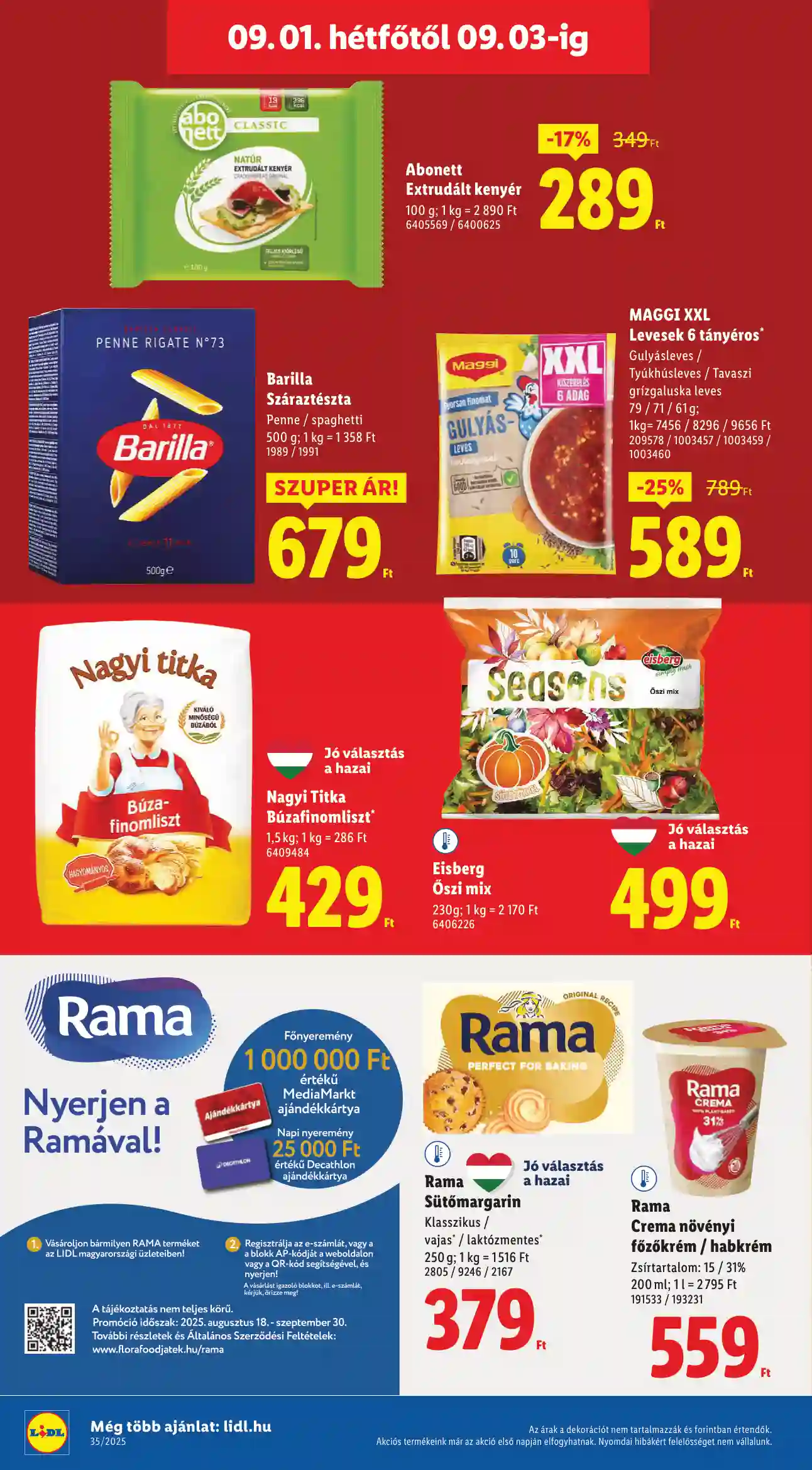 Lidl akciós újság 35. hét (Érvényes 08.28-tól) (67 oldal)