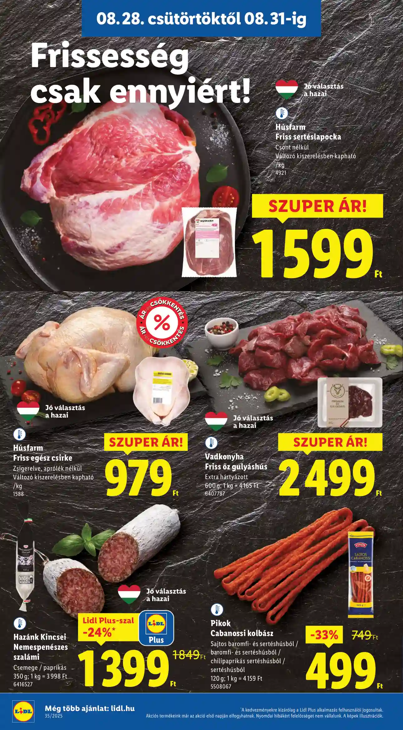 Lidl akciós újság 35. hét (Érvényes 08.28-tól) (68 oldal)