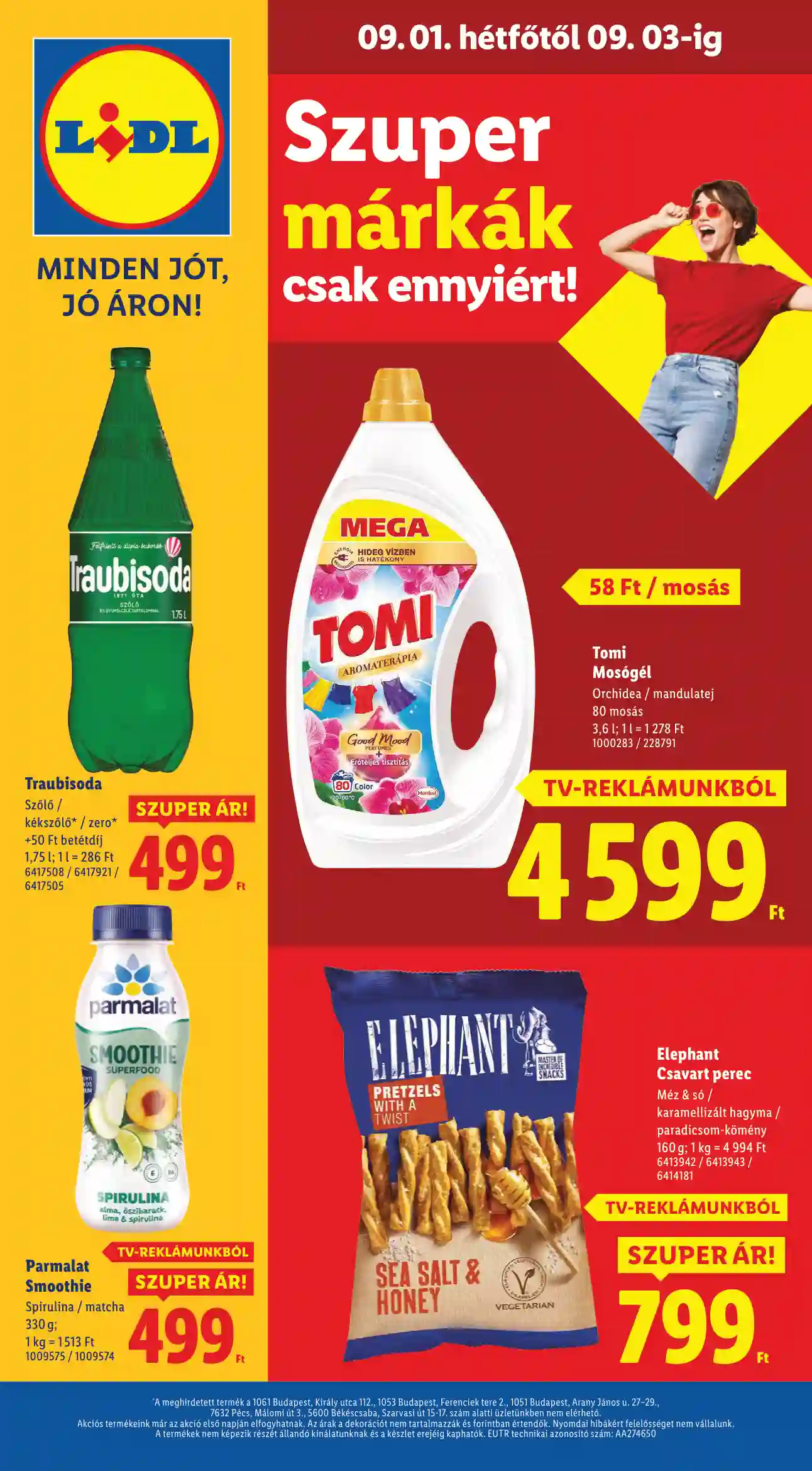 Lidl akciós újság 35. hét (Érvényes 08.28-tól) (74 oldal)