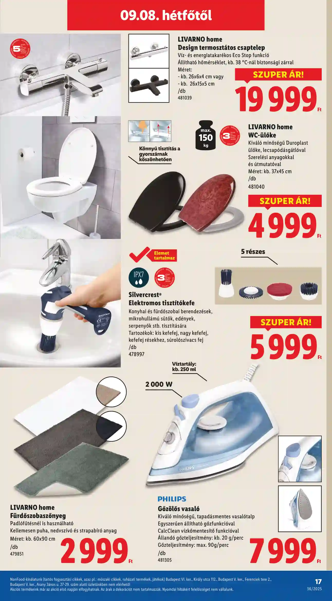 Lidl akciós újság 36. hét (Érvényes 09.04-től) (9 oldal)
