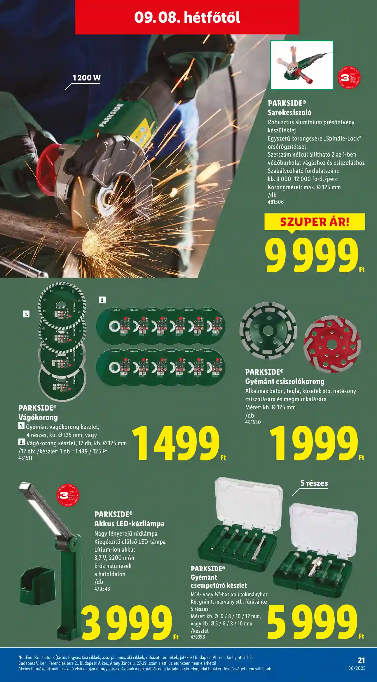 Lidl akciós újság 36. hét (Érvényes 09.04-től) (14 oldal)