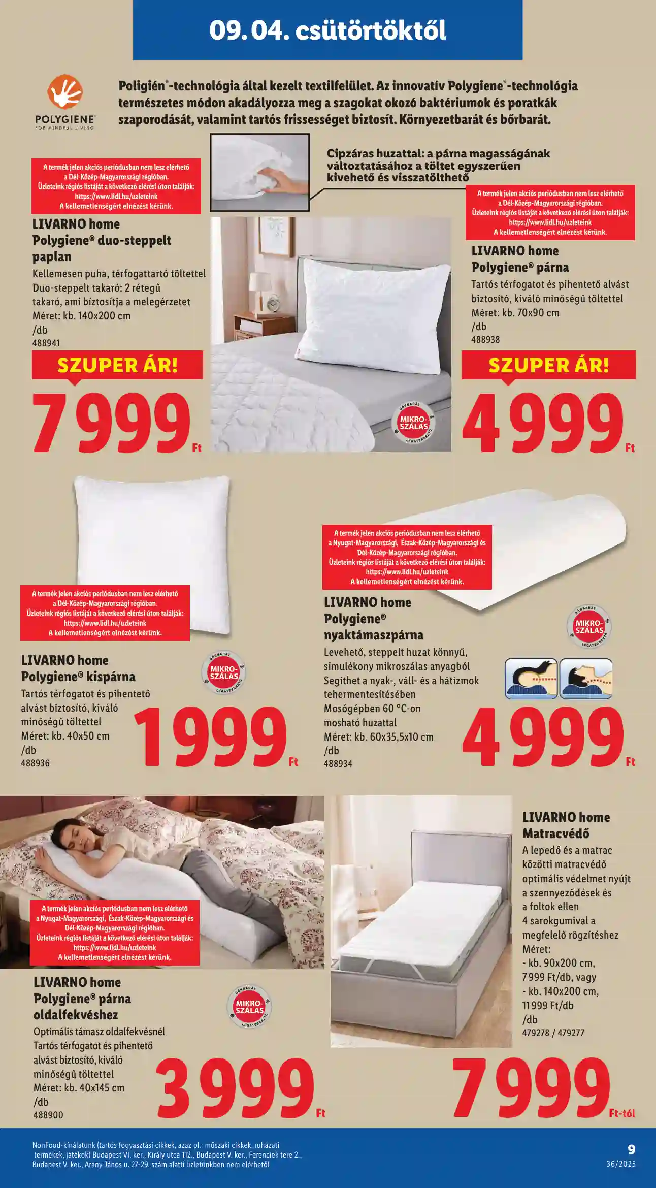 Lidl akciós újság 36. hét (Érvényes 09.04-től) (20 oldal)