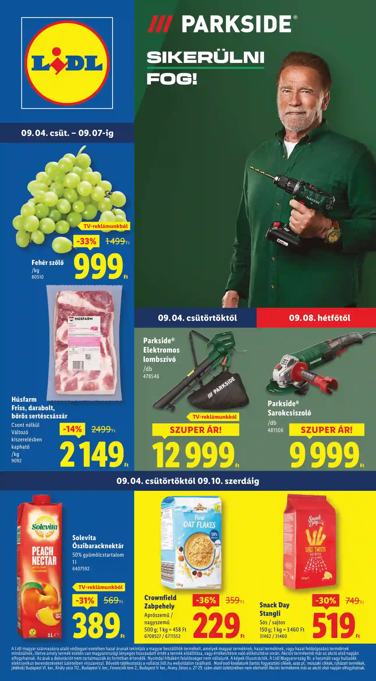 LIDL Érvényes 09.04-től 36.hét