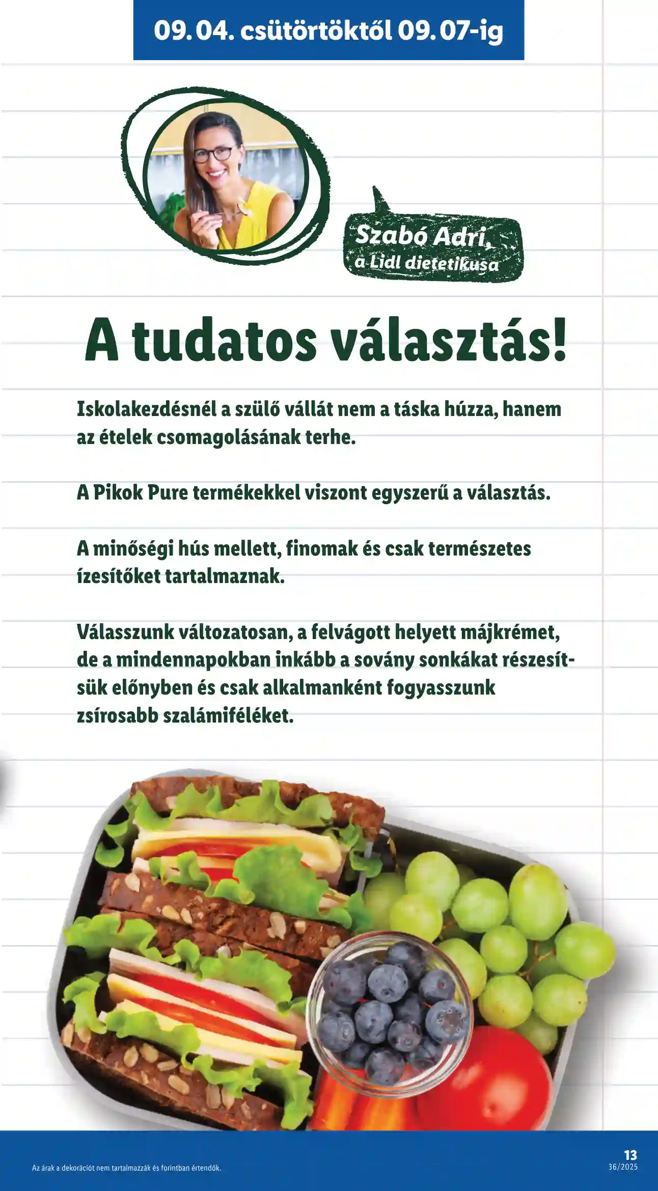 Lidl akciós újság 36. hét (Érvényes 09.04-től) (5 oldal)