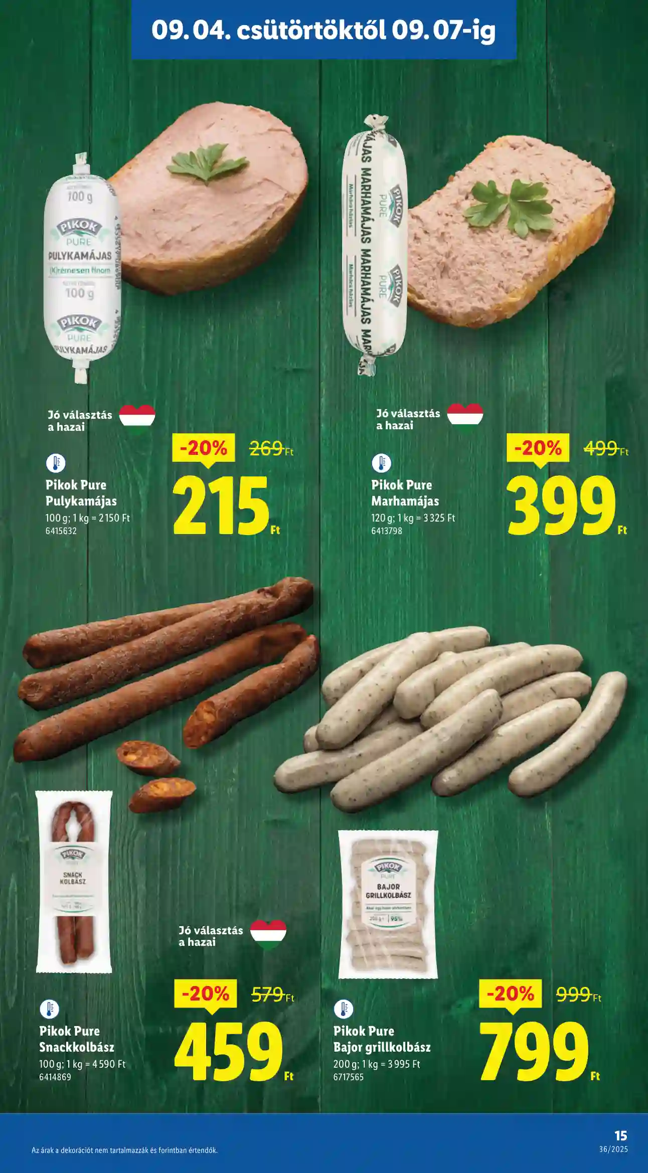 Lidl akciós újság 36. hét (Érvényes 09.04-től) (7 oldal)