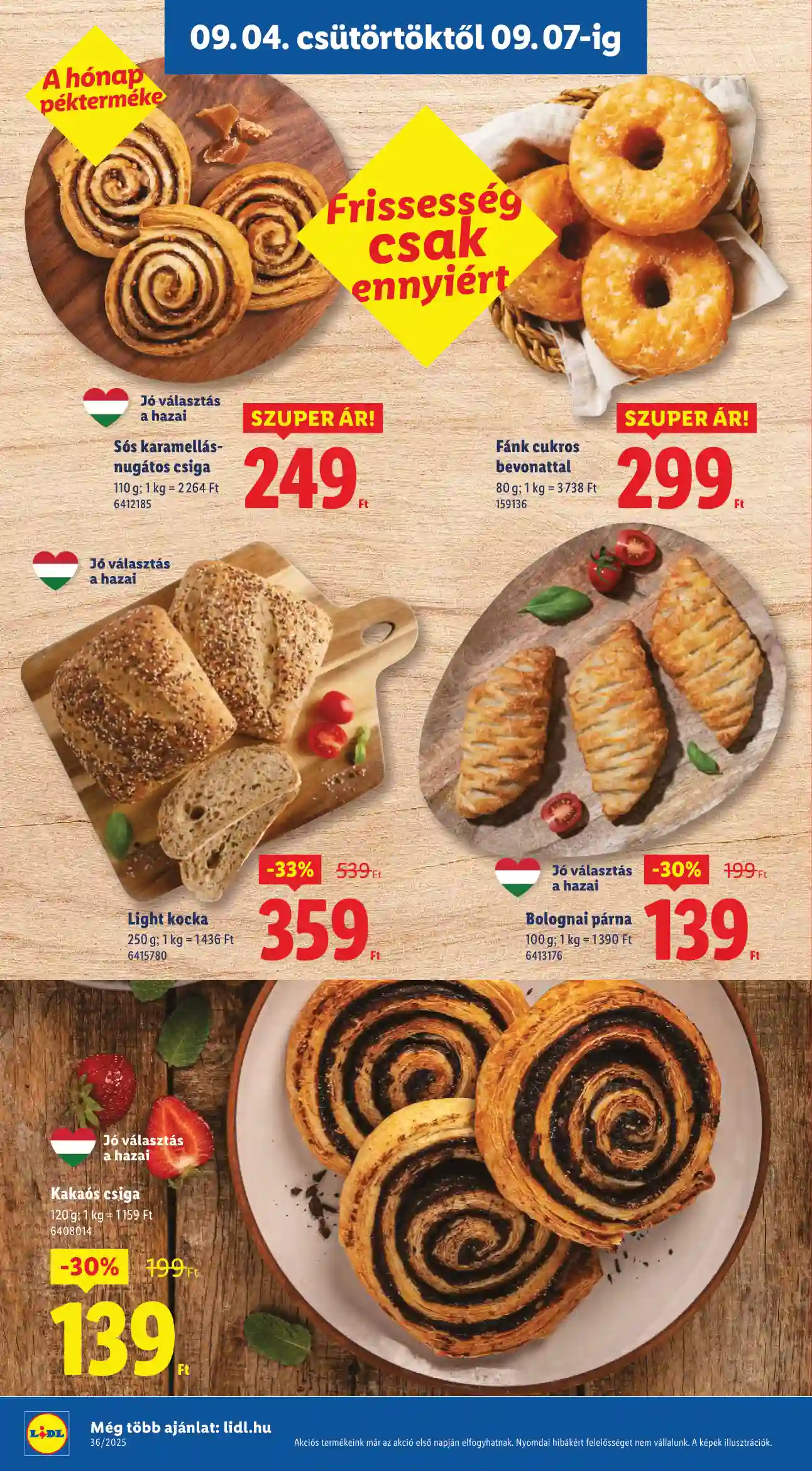 Lidl akciós újság 36. hét (Érvényes 09.04-től) (8 oldal)