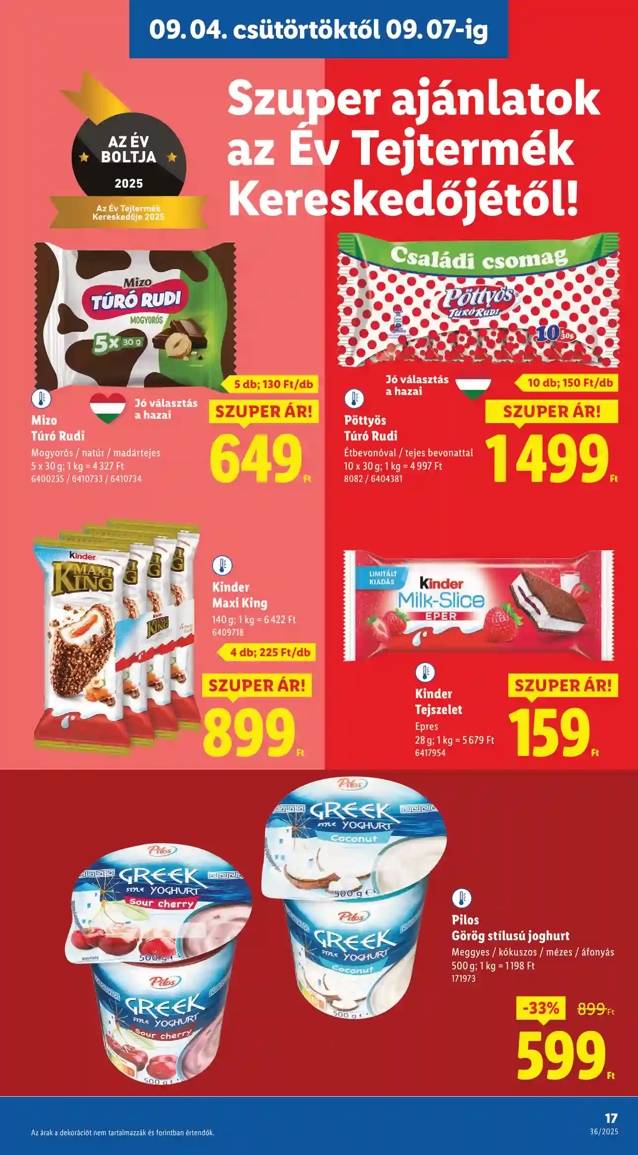 Lidl akciós újság 36. hét (Érvényes 09.04-től) (9 oldal)