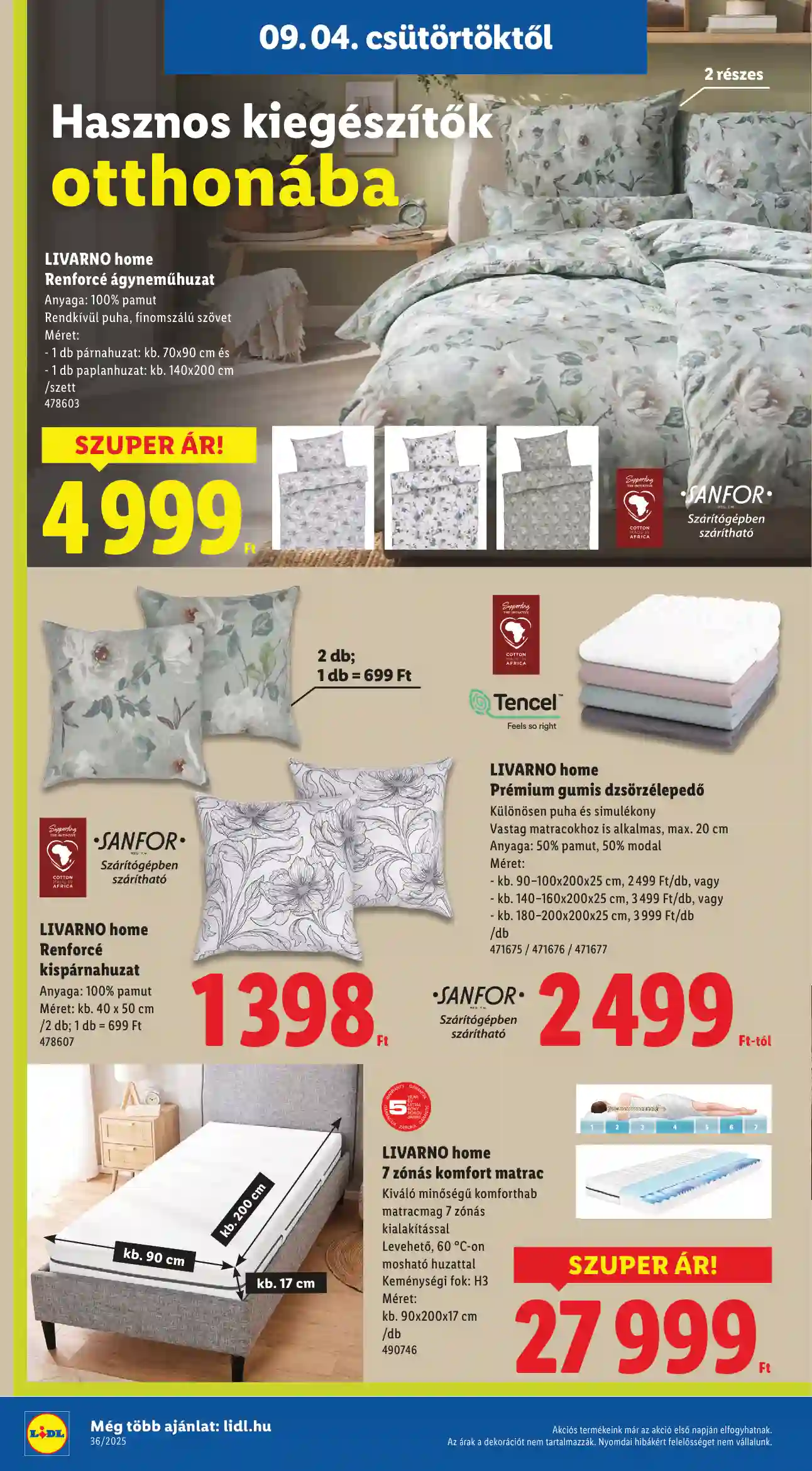 Lidl akciós újság 36. hét (Érvényes 09.04-től) (30 oldal)