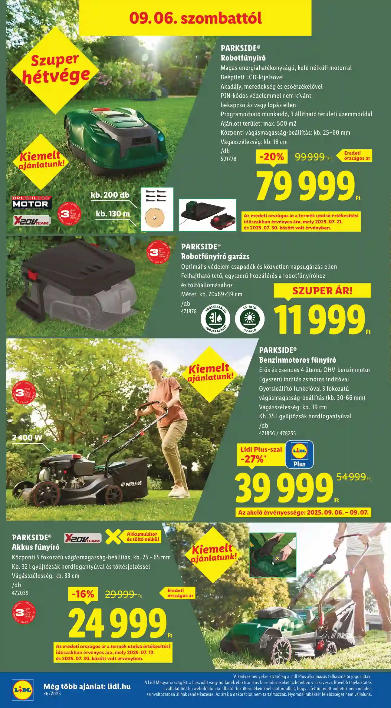 Lidl akciós újság 36. hét (Érvényes 09.04-től) (41 oldal)