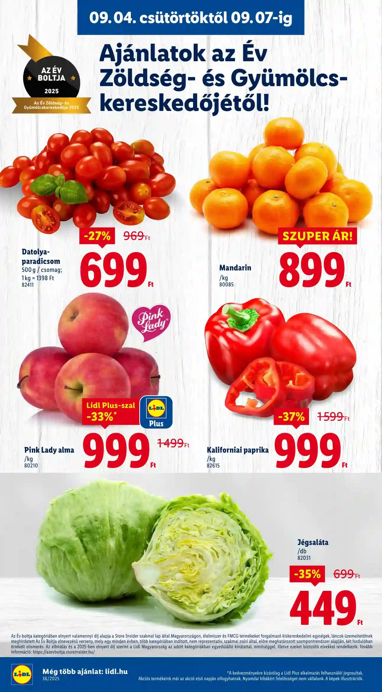 Lidl akciós újság 36. hét (Érvényes 09.04-től) (46 oldal)