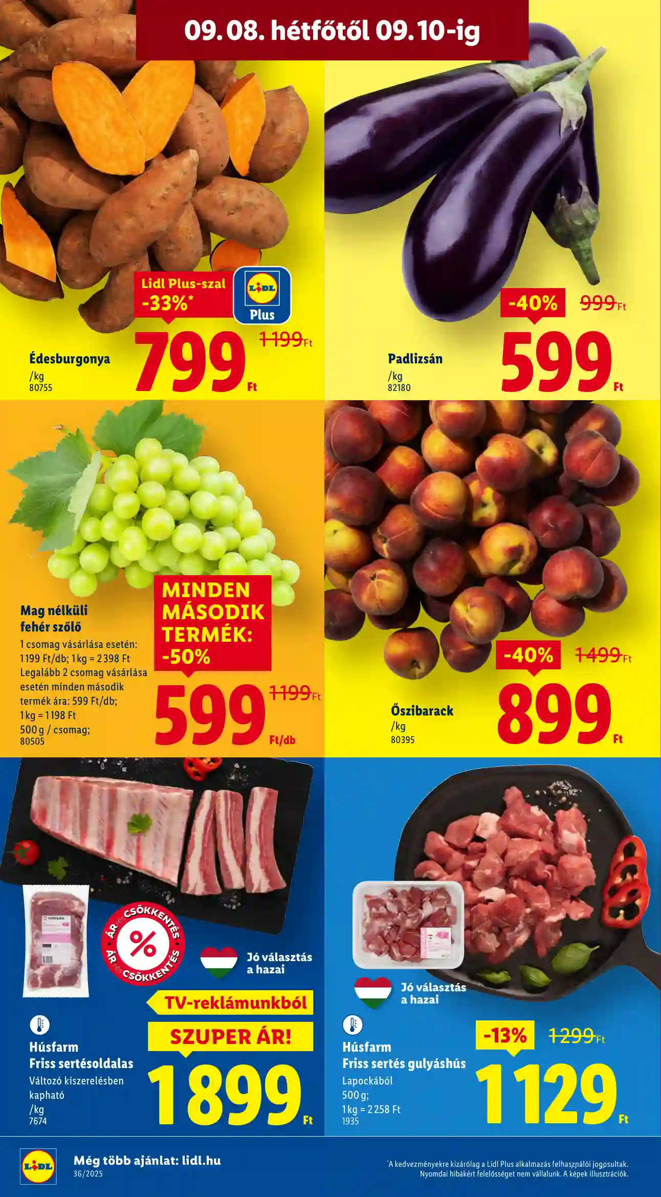 Lidl akciós újság 36. hét (Érvényes 09.04-től) (52 oldal)