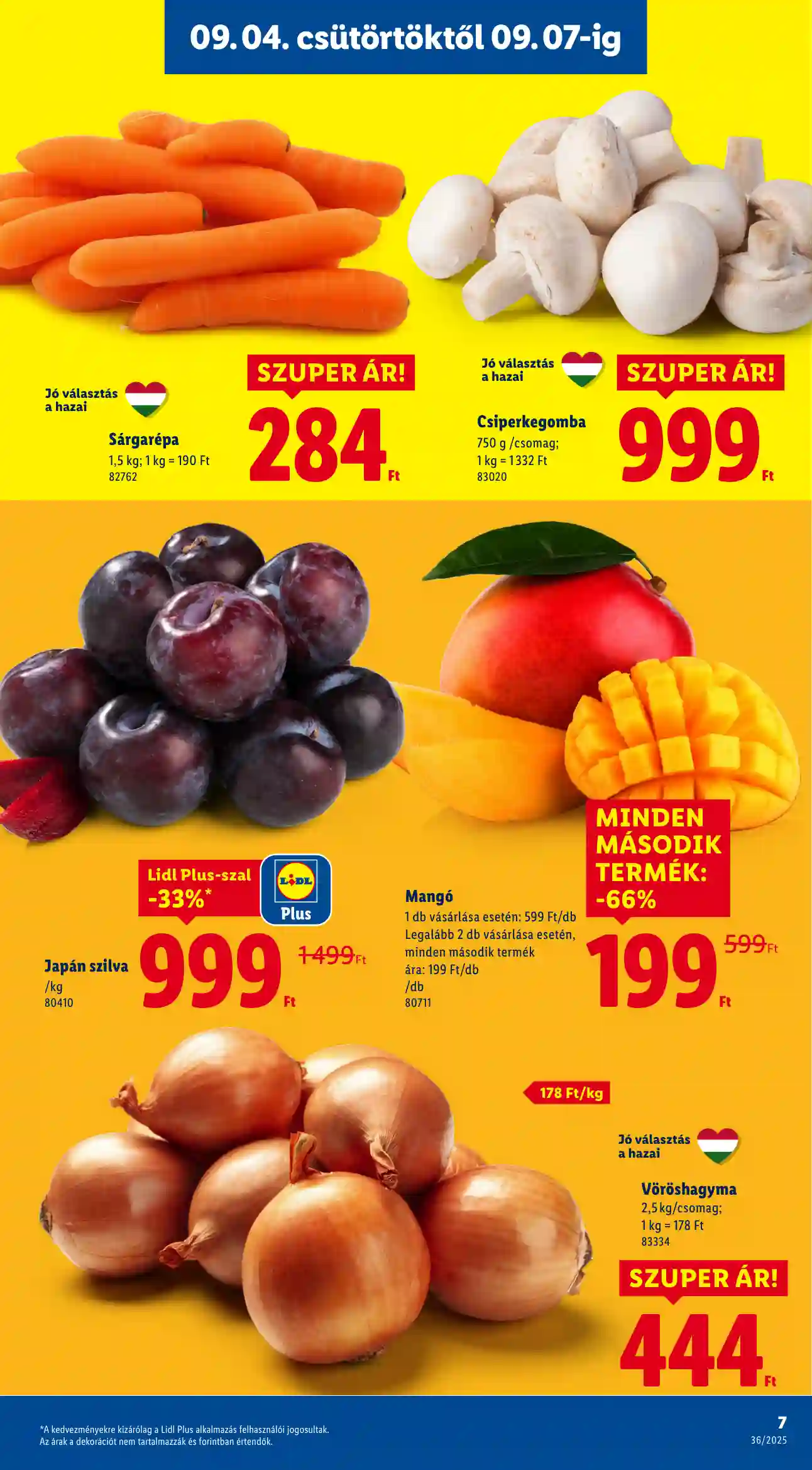 Lidl akciós újság 36. hét (Érvényes 09.04-től) (57 oldal)