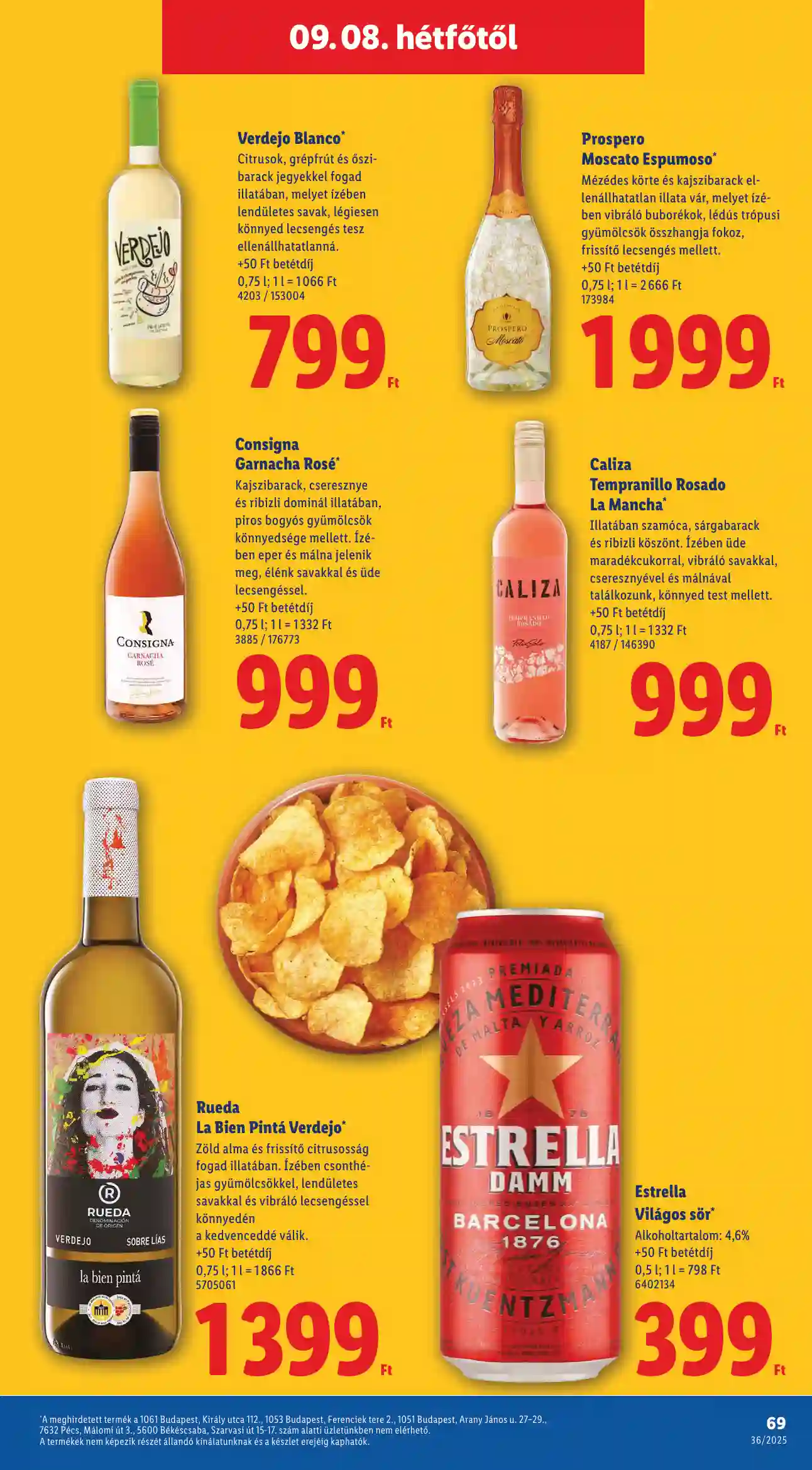 Lidl akciós újság 36. hét (Érvényes 09.04-től) (66 oldal)