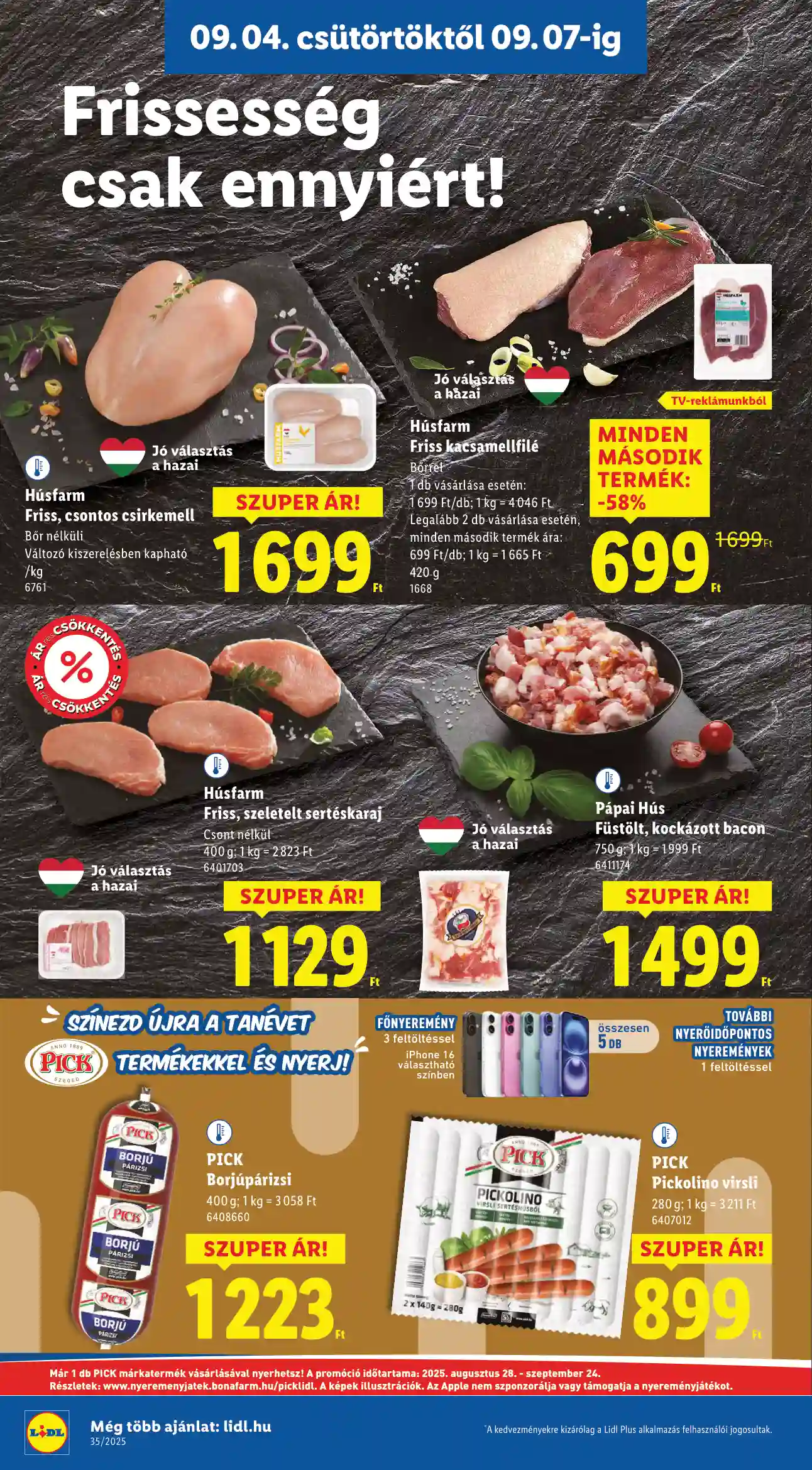 Lidl akciós újság 36. hét (Érvényes 09.04-től) (68 oldal)